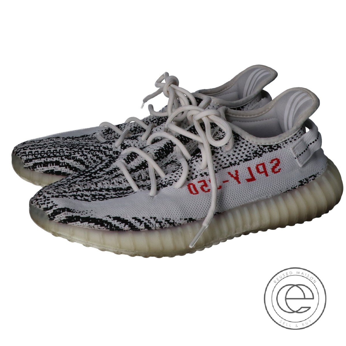 楽天市場 Adidas アディダス Cp9654 Yeezy Boost 350 V2イージーブースト350 V2 スニーカー シューズ 27 Zebra White Cblack Red メンズ 中古 ブランドリサイクル エコスタイル