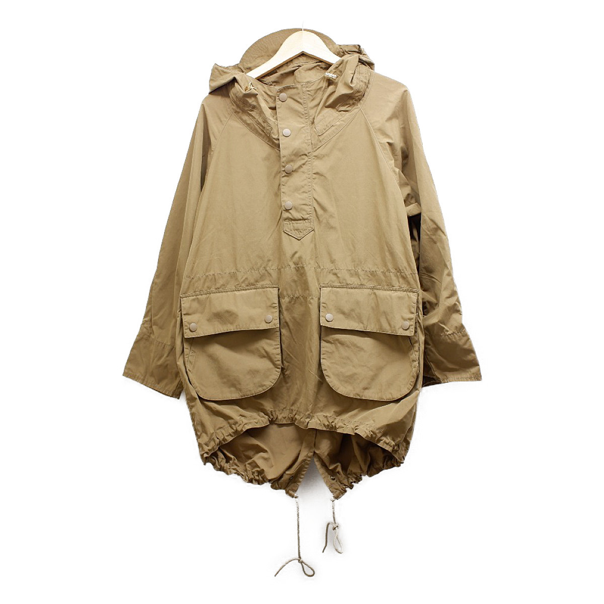 てドローコ DEUXIEME Weather Smock Parka ベージュ の通販 by