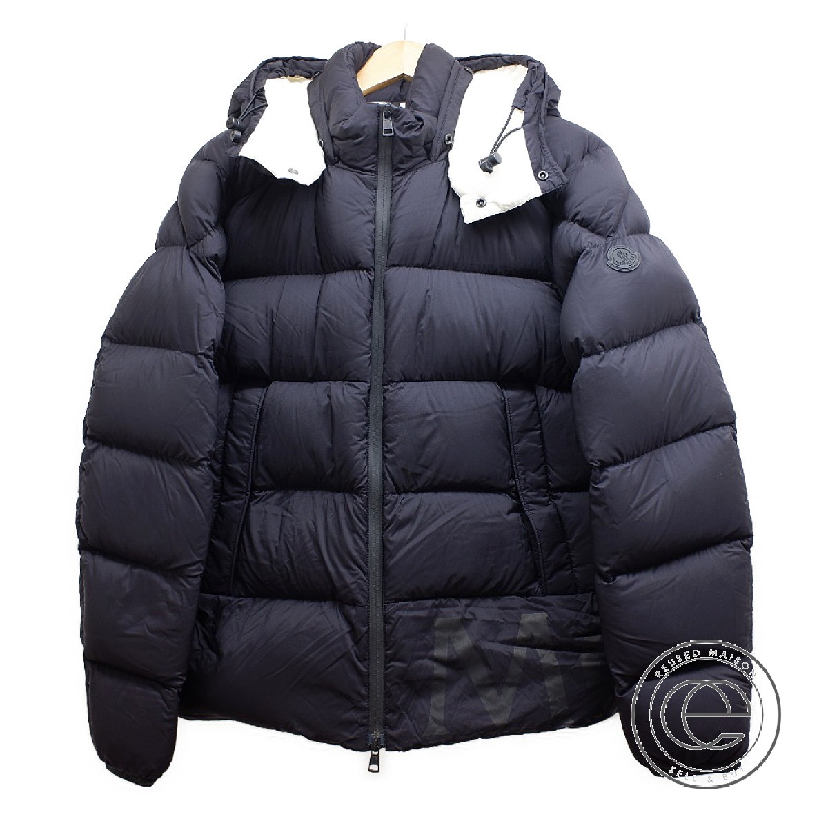 人気のファッションブランド モンクレール Moncler 国内正規 19年製 Wilmsウィルムス 中古 メンズ ブラック 3 ジャケット フード付ダウン Bronze Qa