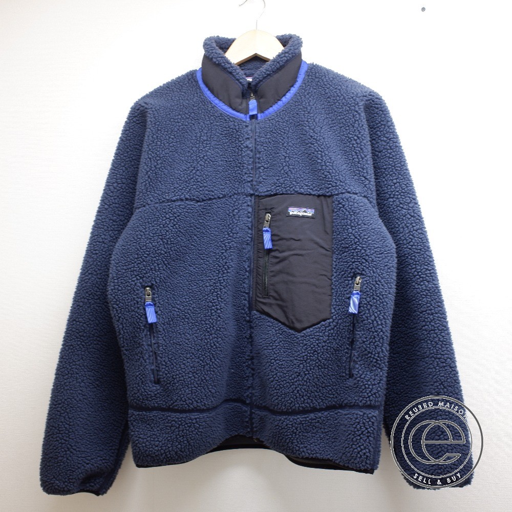 超特価セール 楽天市場 Patagonia パタゴニア 国内正規 クラシックレトロx フリース ジャケット M ネイビー メンズ 中古 ブランドリサイクル エコスタイル 高級感 コート ジャケット Newcastleoptometrist Co Za