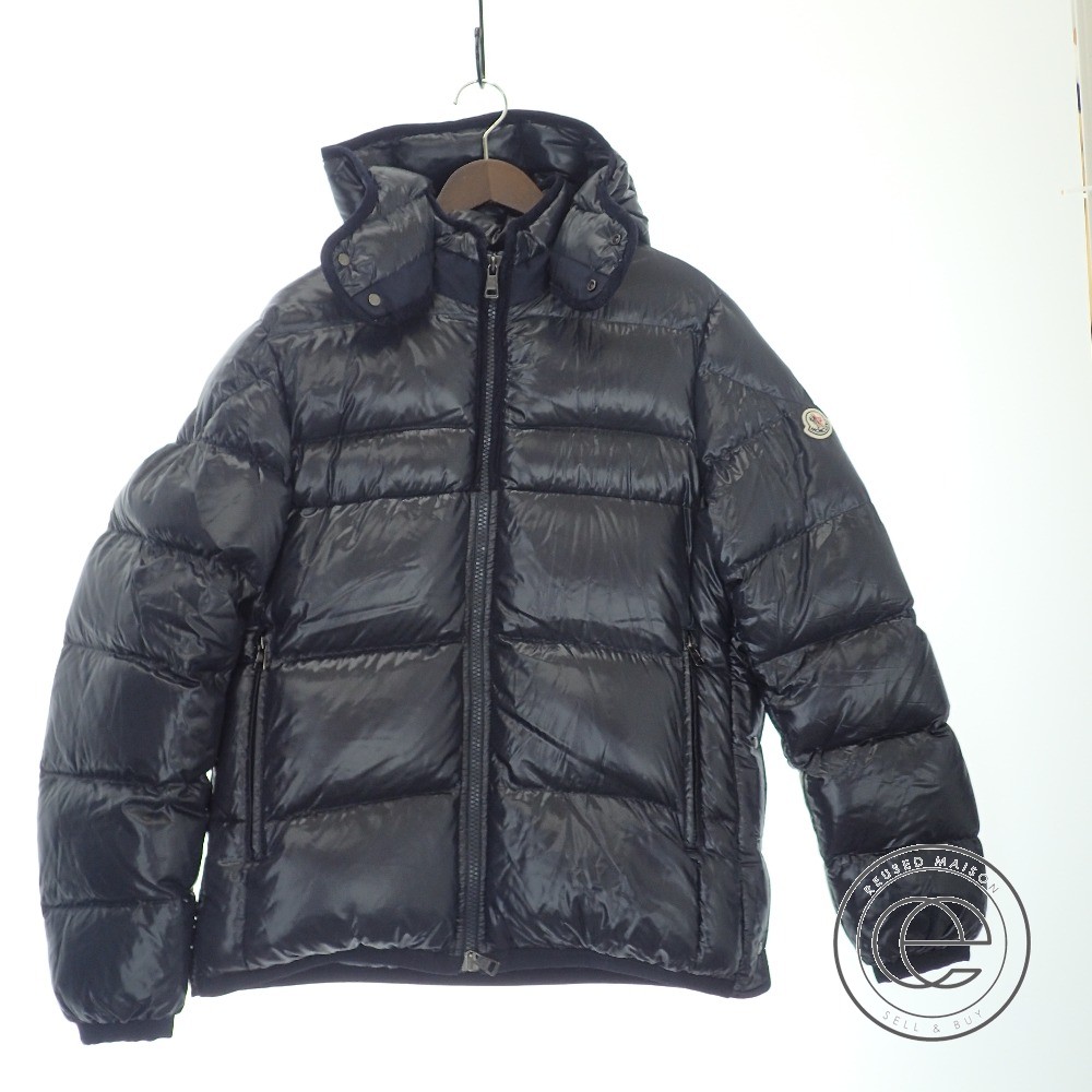 割引クーポン メンズファッション コート ジャケット ジャケット ダウン フード取り外し可能 Harry モンクレール Moncler 3 中古 メンズ ネイビー Gs Louislegrand Com
