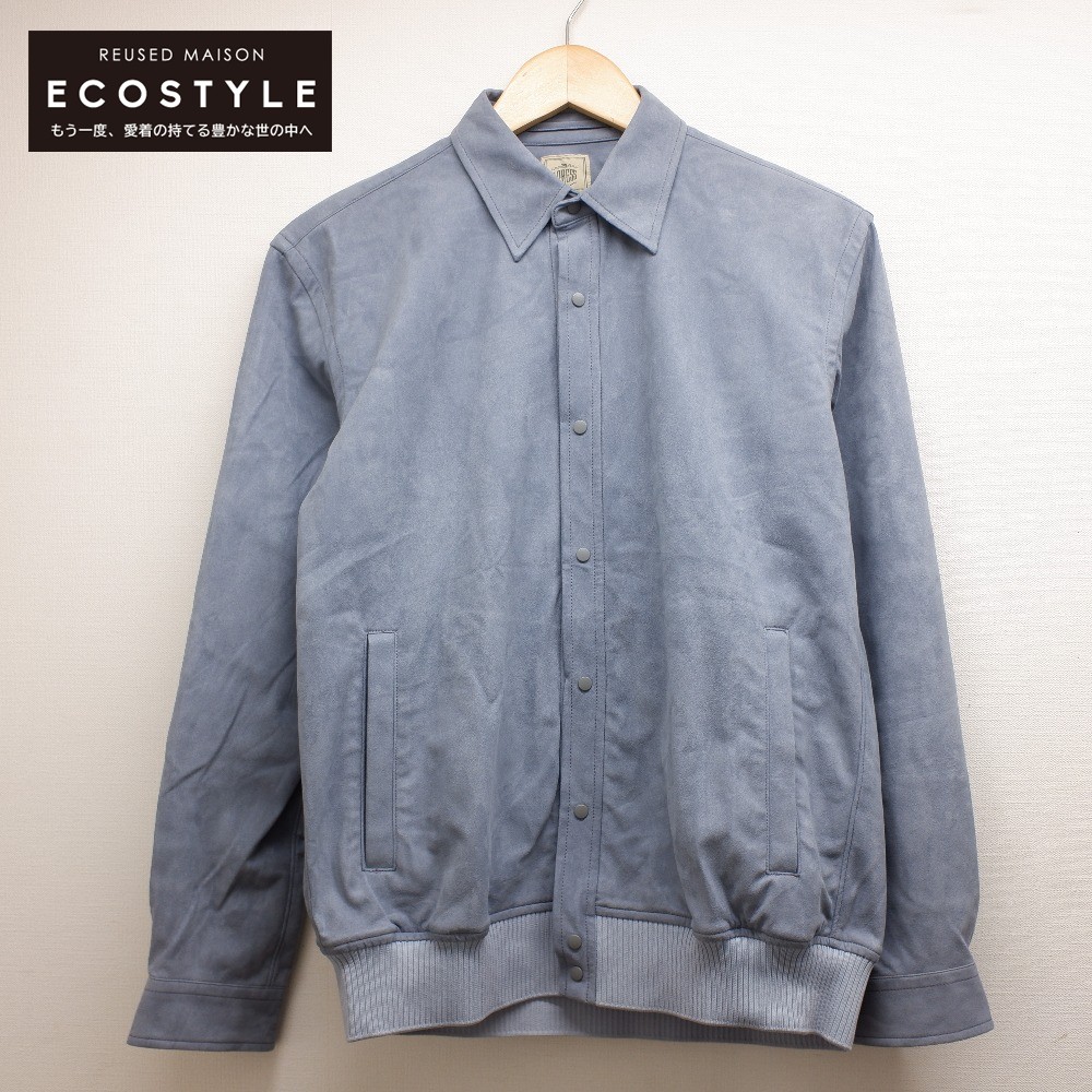 新着商品 楽天市場 J Press ジェイプレス 新品 定価5万3900円 Hsovbm0313 ヘムリブ フェイクスエード シャツブルゾン ジャケット M ブルー メンズ 中古 ブランドリサイクル エコスタイル 保存版 Prcs Org Pk