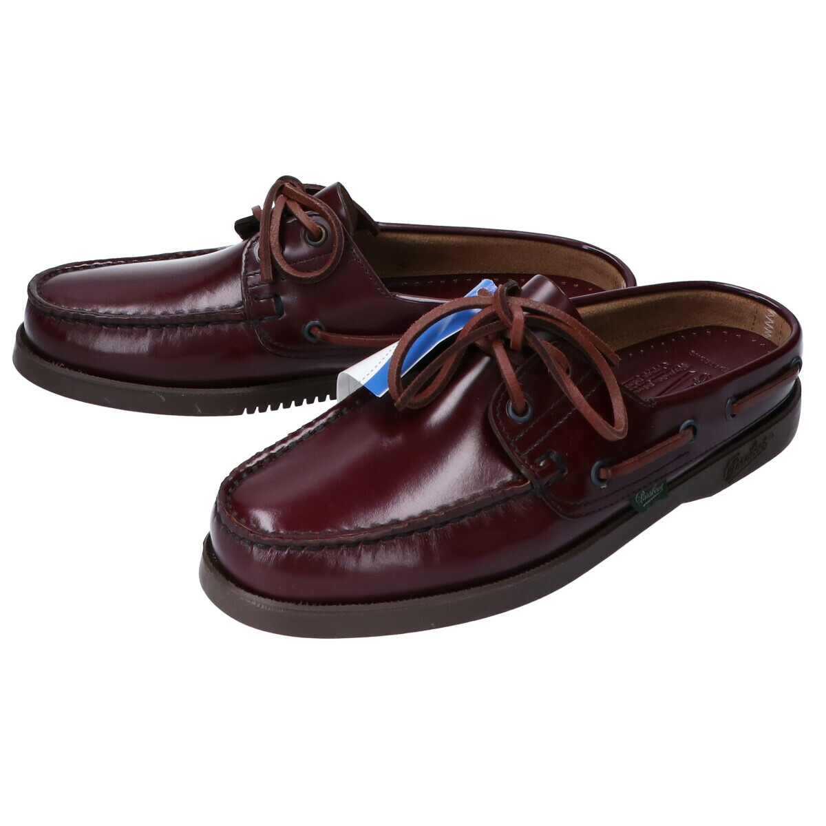 Paraboot パラブーツ United Arrowsユナイテッドアローズ別注 1331 499 28 1339 Barbade Marine はりなめし革 甲板 シューズ 5 Ua Marron Bril Bordeaux レディース 中古 Ficap Fr