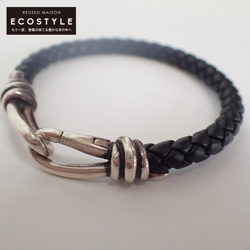 楽天市場 Tiffany Co ティファニー パロマ ピカソ ノット シングル ブレイド ブレスレット ブラック シルバー メンズ 中古 ブランドリサイクル エコスタイル