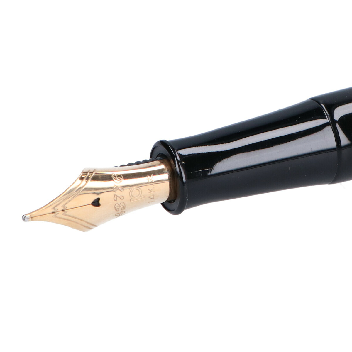 Platinum プラチナ萬年筆 Ptb a 加賀蒔絵 月に兎 香苑製作 ペン先 K14 3776 太字 万年筆 ブラック ゴールド 中古 Butlerchimneys Com