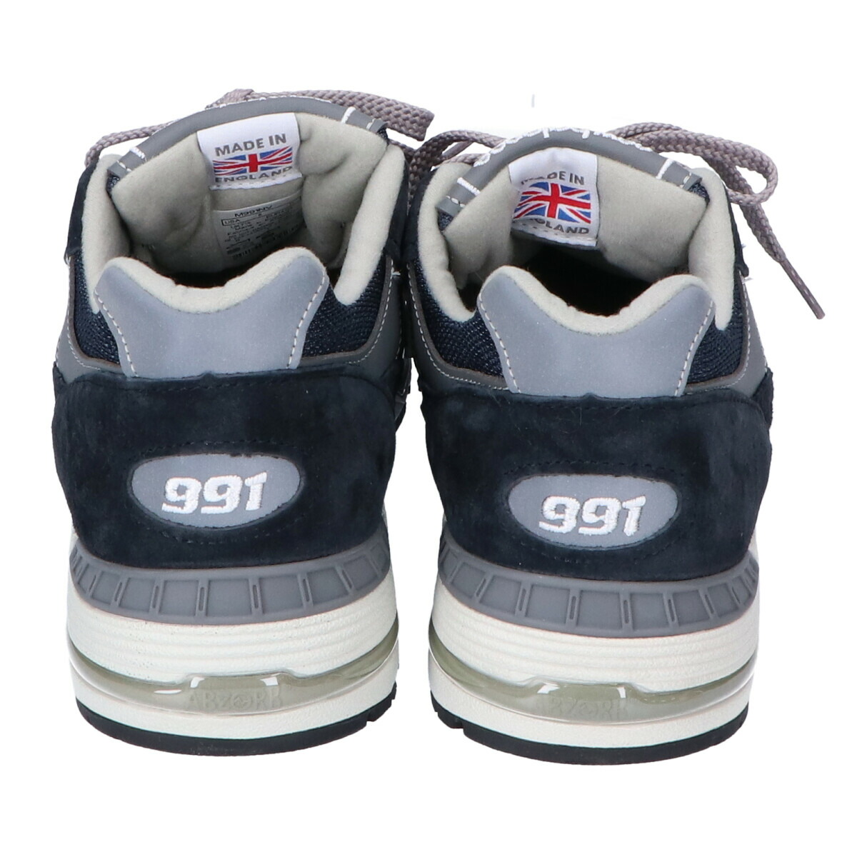 驚きの値段で New Balance 中古 メンズ ネイビー Us8d シューズ スニーカー スエード England In Made M991nv ニューバランス