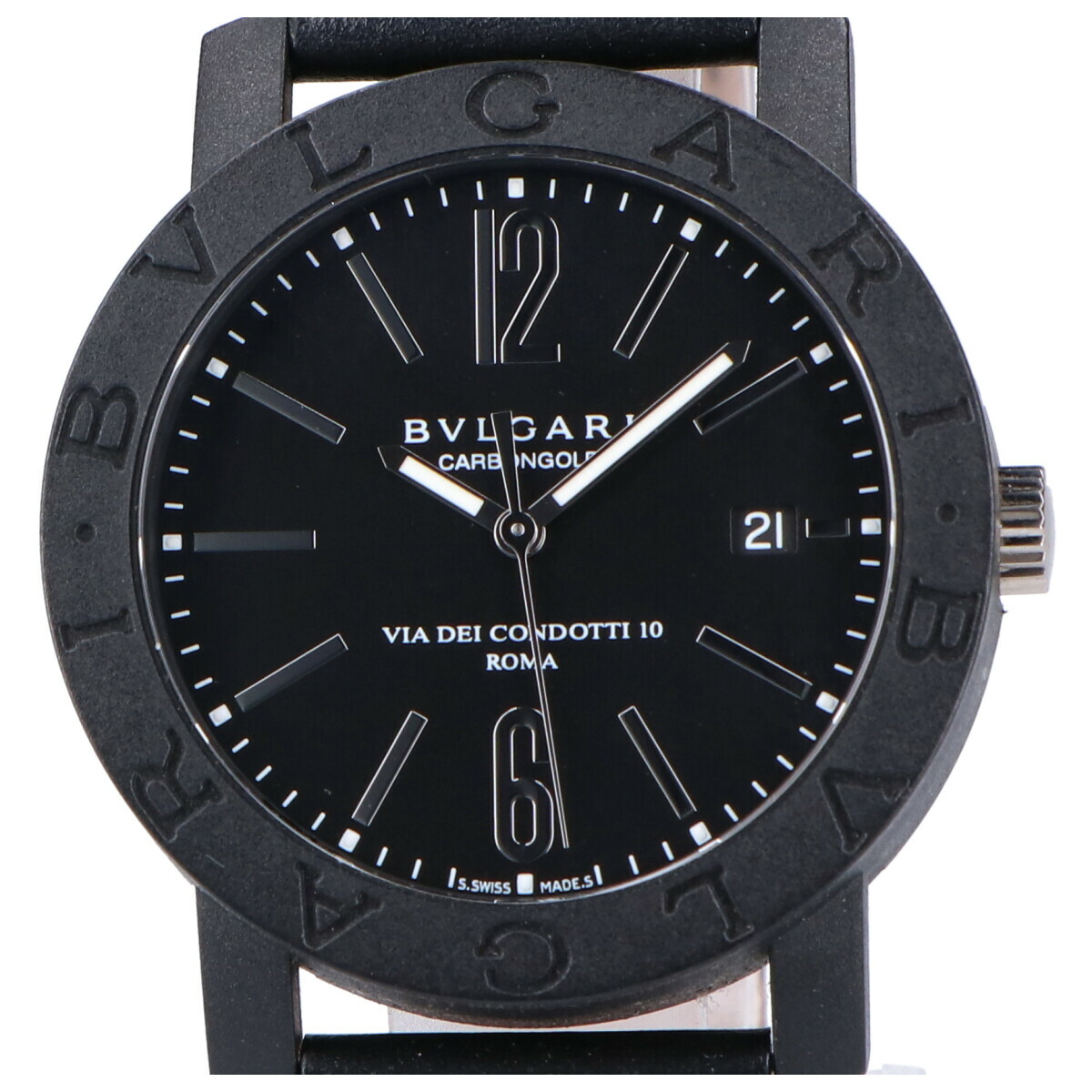 Bvlgari ブルガリ w40cgld ブルガリブルガリ カーボンゴールド 腕時計 ブラック メンズ 中古 Opendu17 Fr Bvlgari ブルガリ w40cgld ブルガリブルガリ カーボンゴールド 腕時計 ブラック メンズ 中古 Opendu17 Fr