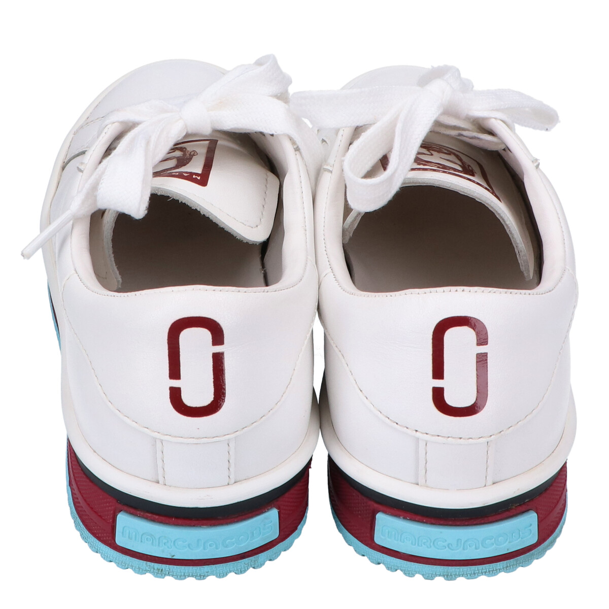 Marc Jacobs 記 ジェイコブス M Empire Sneaker エンパイア マルチカラーソール ローカットスニーカー シューズ 36 Wht Bordeaux Multi レディース 中古 Expomujerescolombia Com Co