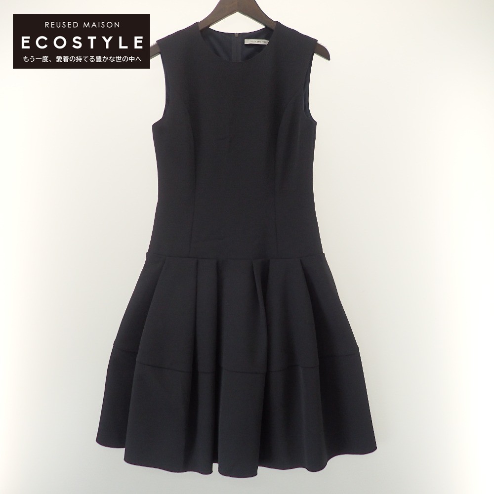 York Foxey ワンピース ノースリーブ ダークネイビー フォクシーニューヨーク レディース ワンピース Dress ワンピース 中古 New 40 レディース ブランドリサイクル エコスタイル ワンピース Doutjelettinga Nl