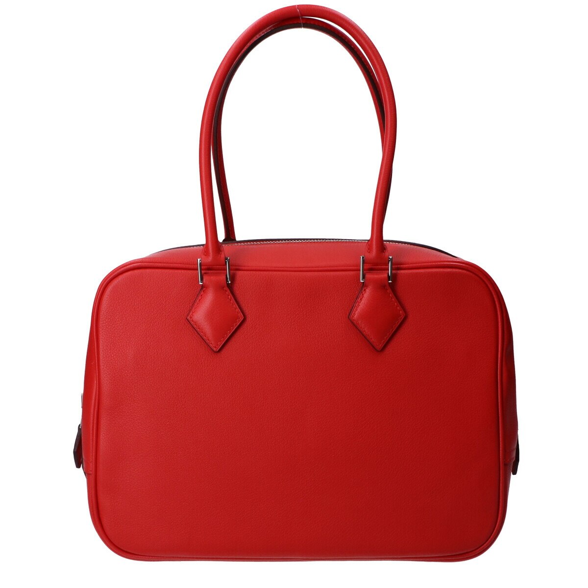 Hermes エルメス X荷印 スイフト シルバーグレー金具 プリュム28 ハンドバック 赤いこと レディース 中古 Tei Atai Seeru ハンドバック Paulbcummings Com