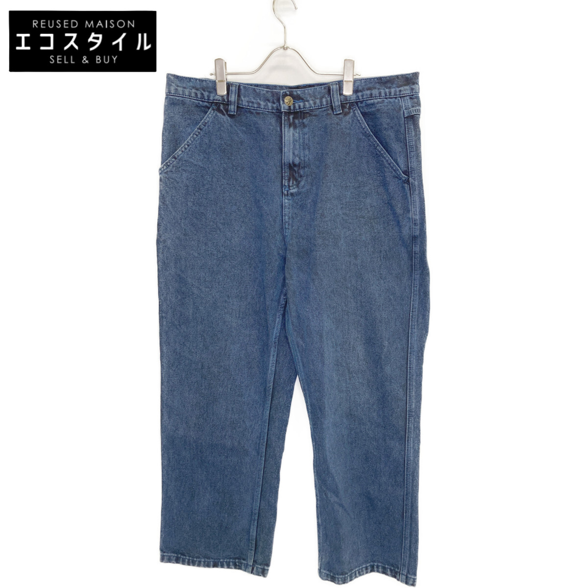 大幅値下げ！人気古着 PASSPORT デニム　黒 90's LANDS' END Black Denim Pants W32 USA製 | Da