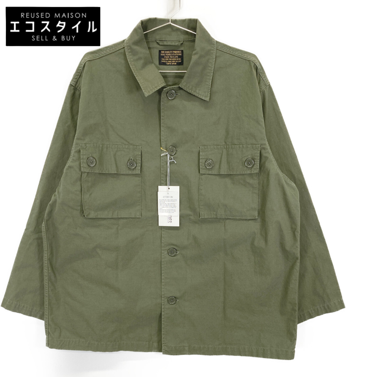 WACKO MARIA ワコマリア ホラーロゴ ファティーグ M-65 L WACKO MARIA ワコマリア ホラーロゴ ファティーグ M-65 L