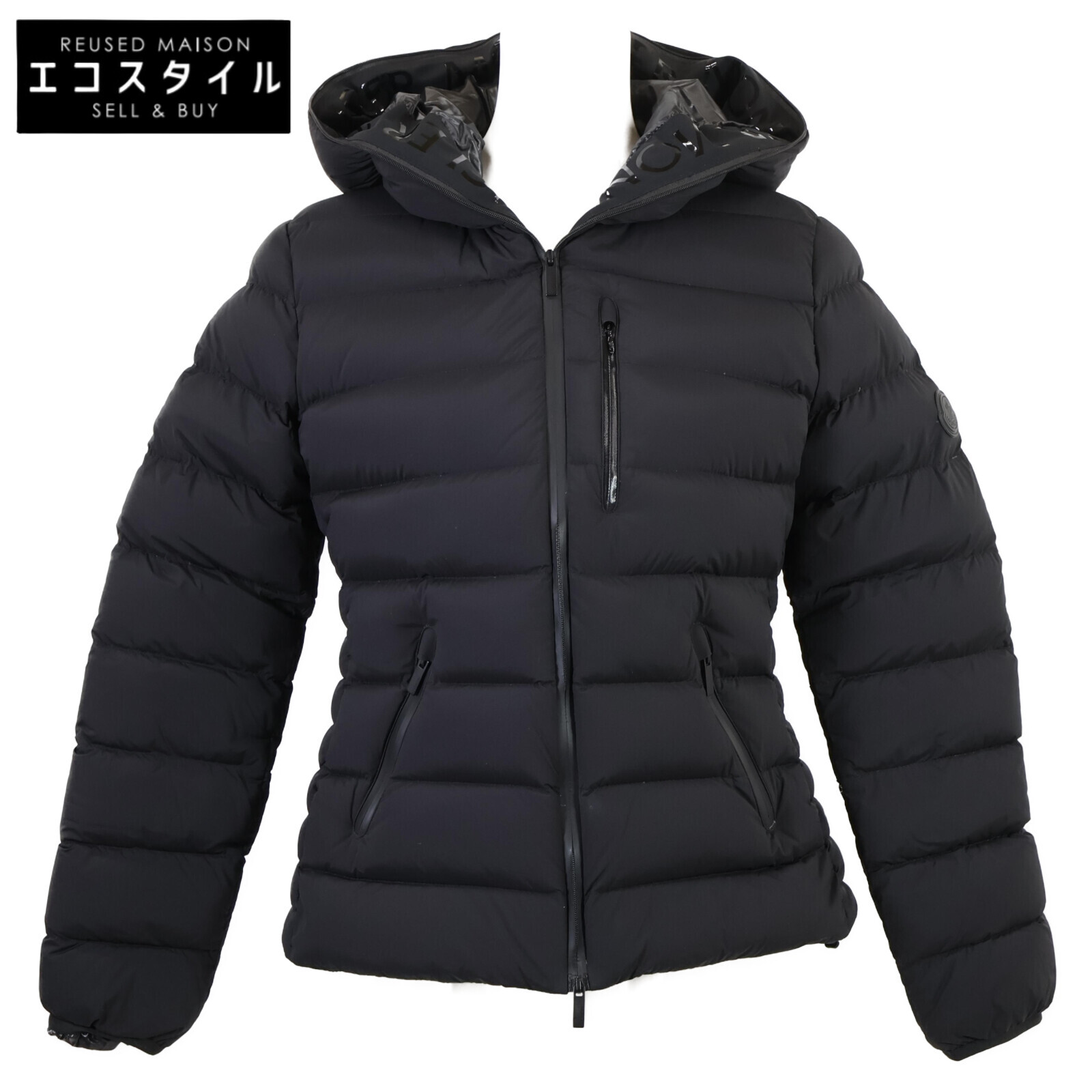 MONCLER モンクレール サカイ　ブラック ダウンジャケット 楽天市場】MONCLER Sモンクレール エス 国内正規 ×sacaiサカイ