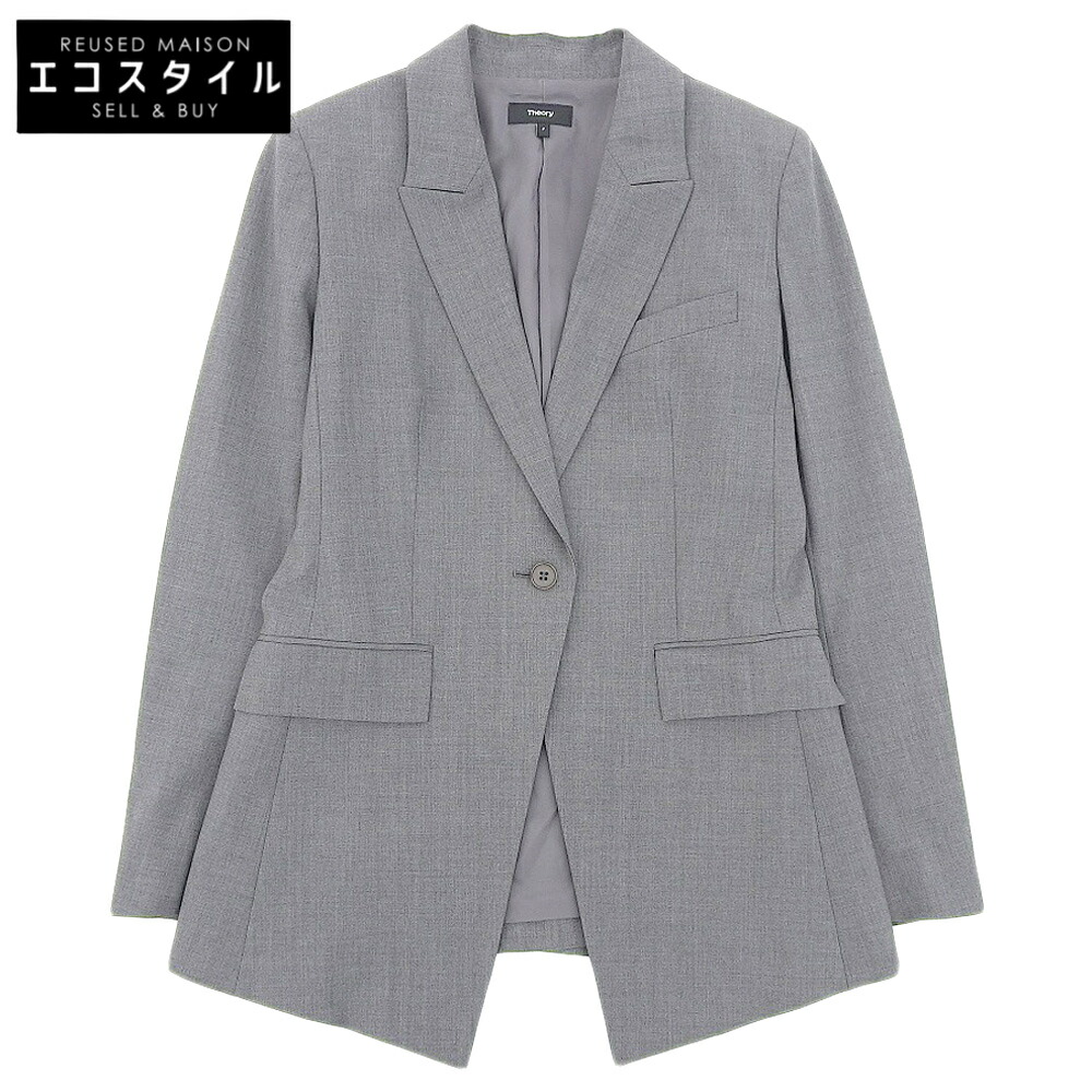 【美品】Theory セオリー 現行 テーラードジャケット サイズ38 M相当 楽天市場】美品【中古】セオリー theory テーラードジャケット