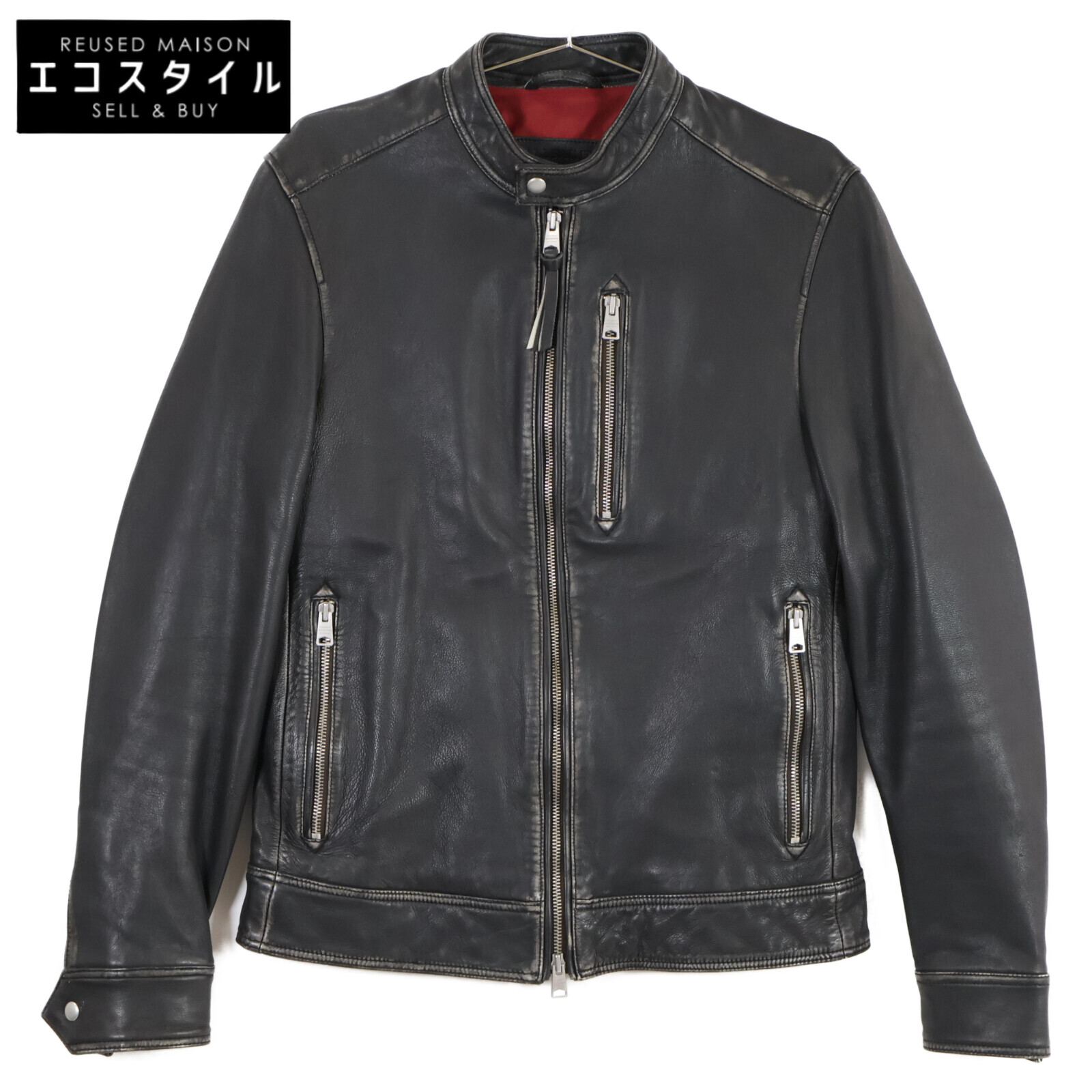 新品ALLSAINTSダルビーバイカージャケット 楽天市場】ALLSAINTSオールセインツ WL004N DALBY BIKERダルビー