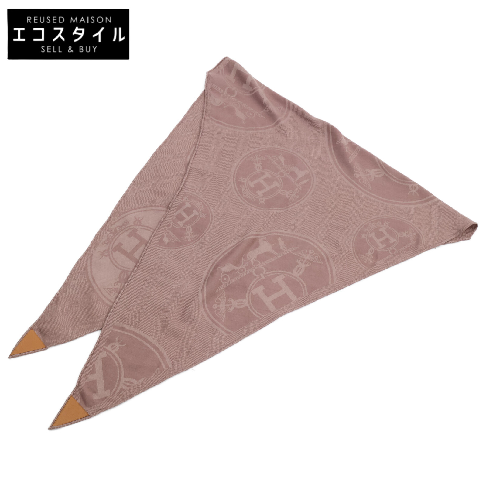 HERMESロザンジュ/カシミア&シルク HERMES エルメス スカーフ ロザンジュ ミニ LOSANGE カシミヤ