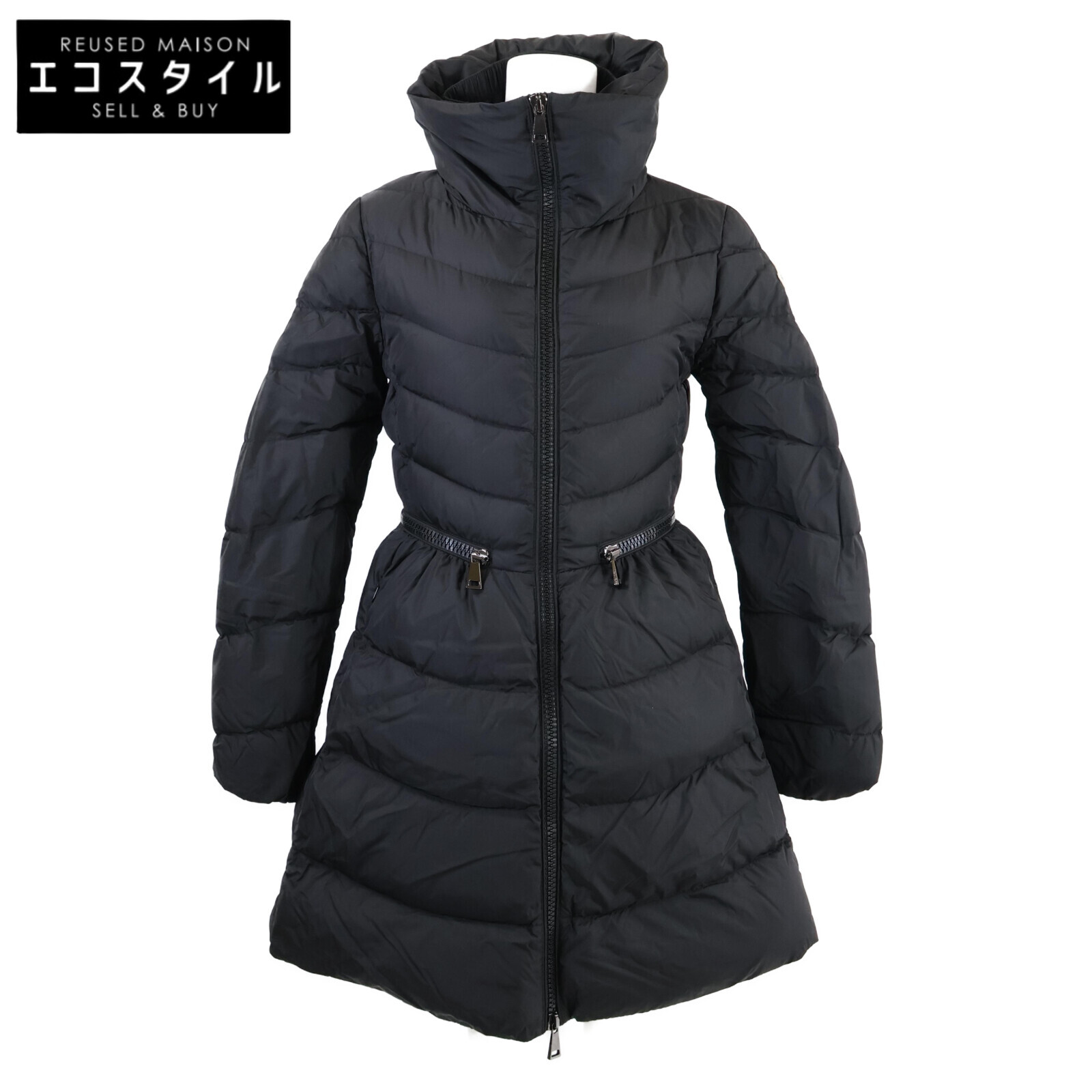 MONCLERコート パリ直営店買付【MONCLER】Badyfフードファー付きショートダウン