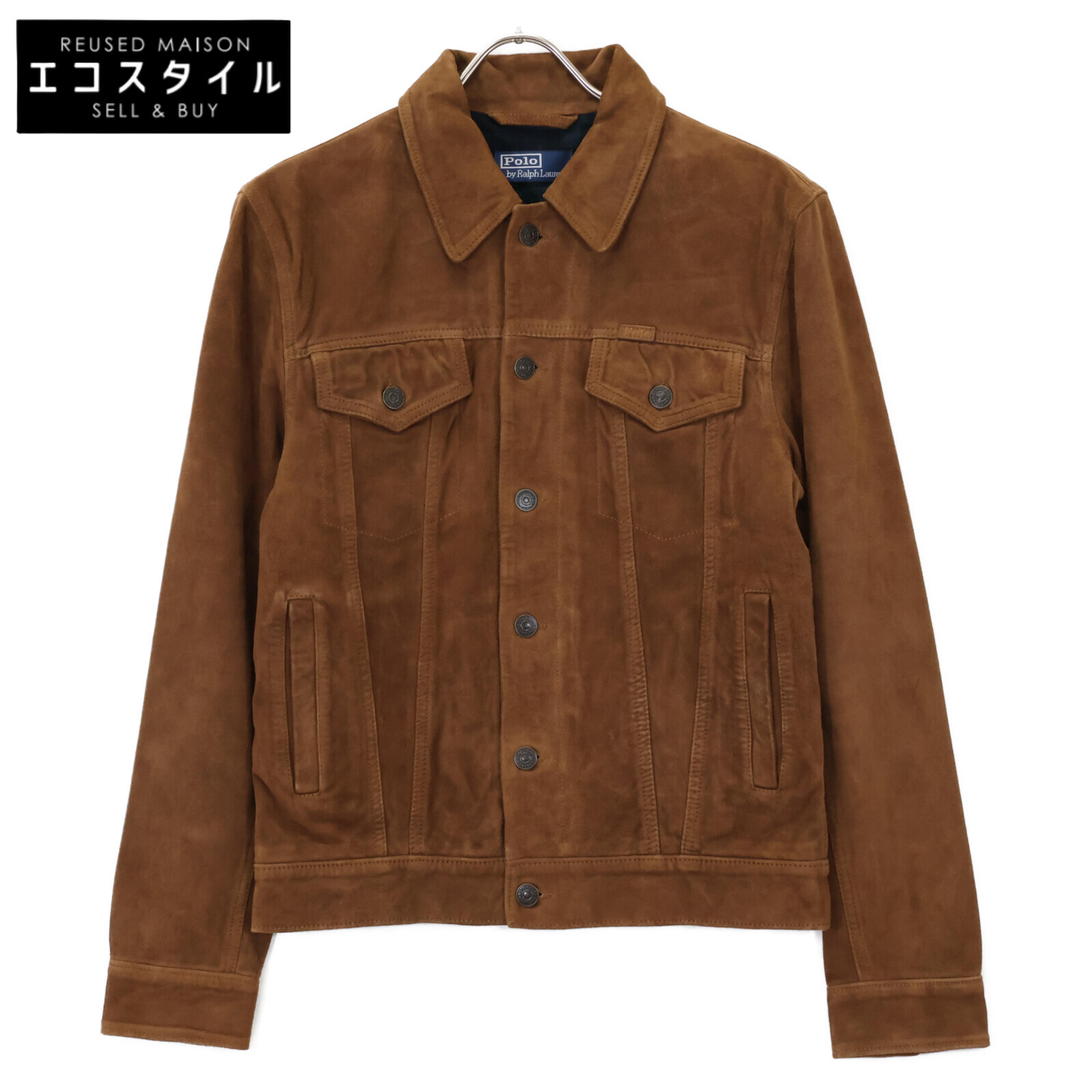 ラルフローレン スエードジャケット　羊革 ブラウン　サイズ9 RL 本革 楽天市場】90s 希少サイズ S □ POLO ポロ ラルフローレン 本革