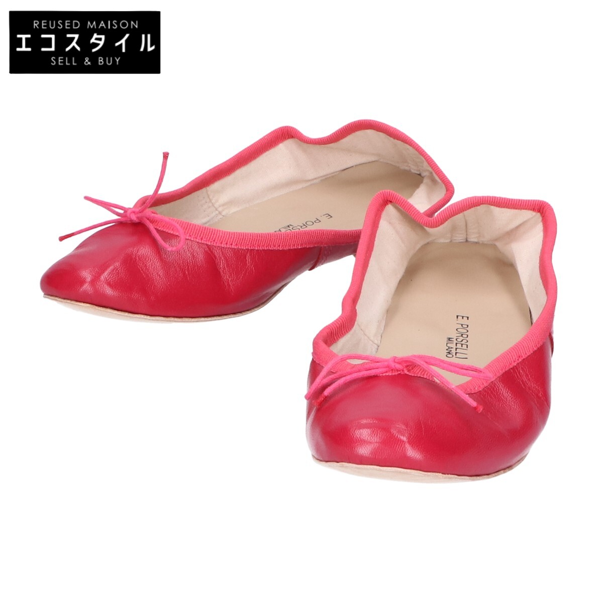 ♦︎良品♦︎APC E.ポルセリ ダンス　バレエシューズ　フラットシューズ　36 A.P.C. (アーペーセー) BALLERINE PORSELLI / バレエシューズ