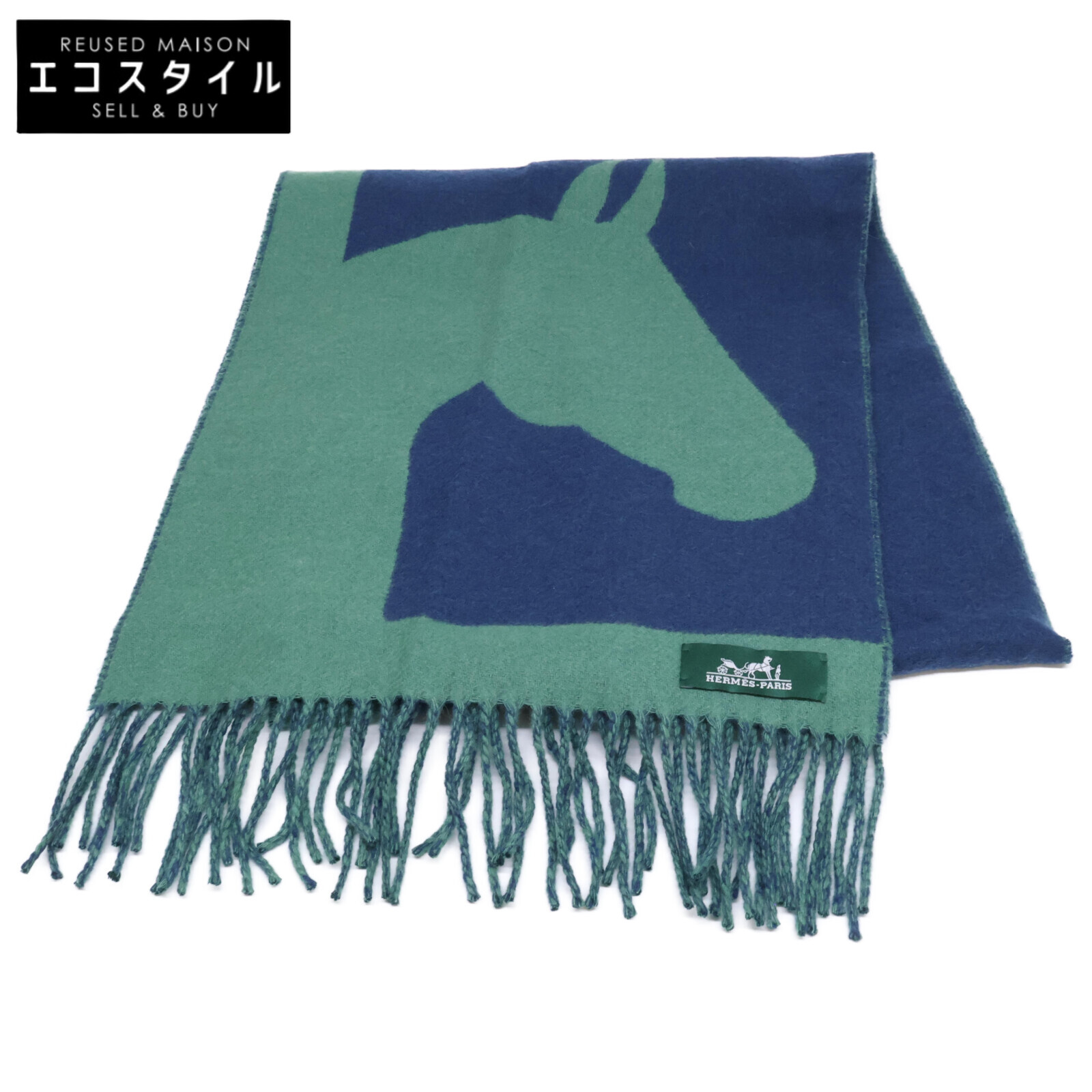 未使用【エルメス】ラブストーリー　馬柄　カシミア　100%　マフラー 楽天市場】【新品】HERMES エルメス マフラー《ラブストーリー