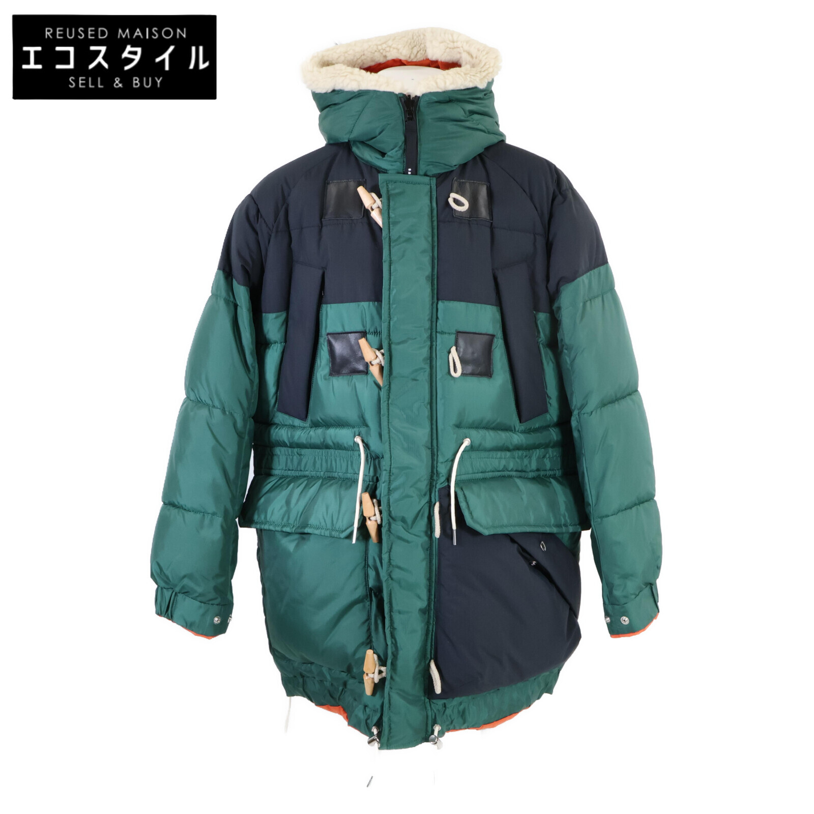 楽天市場】【中古】sacai21AW Military Coat ミリタリーコート SCM-035