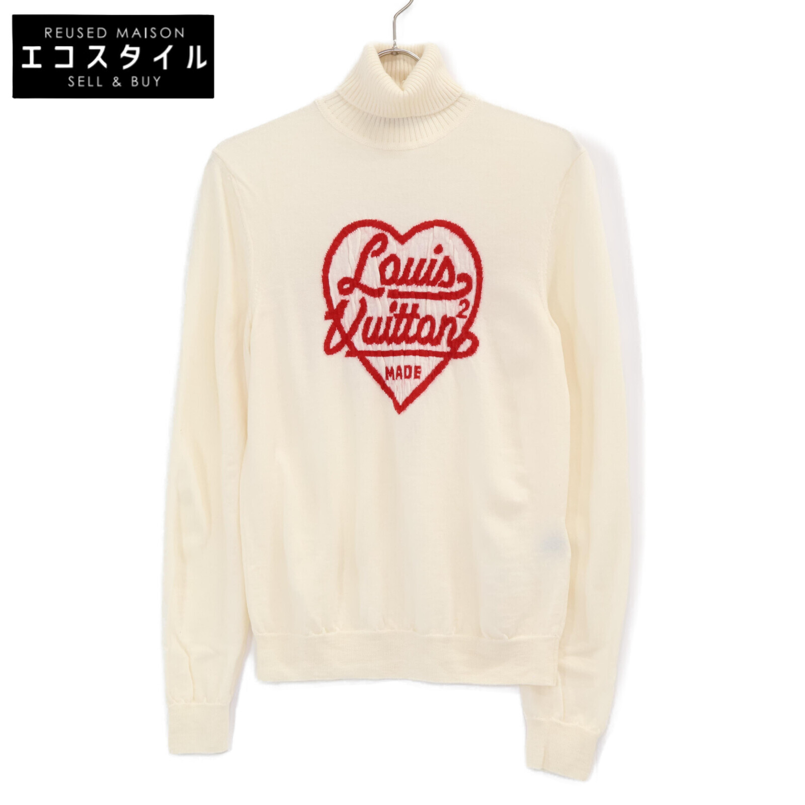 ヴィトン ニゴ クルーネック Louis Vuitton Nigo Heart Crewneck ヴィトン ニゴ クルーネック Louis Vuitton Nigo Heart Crewneck