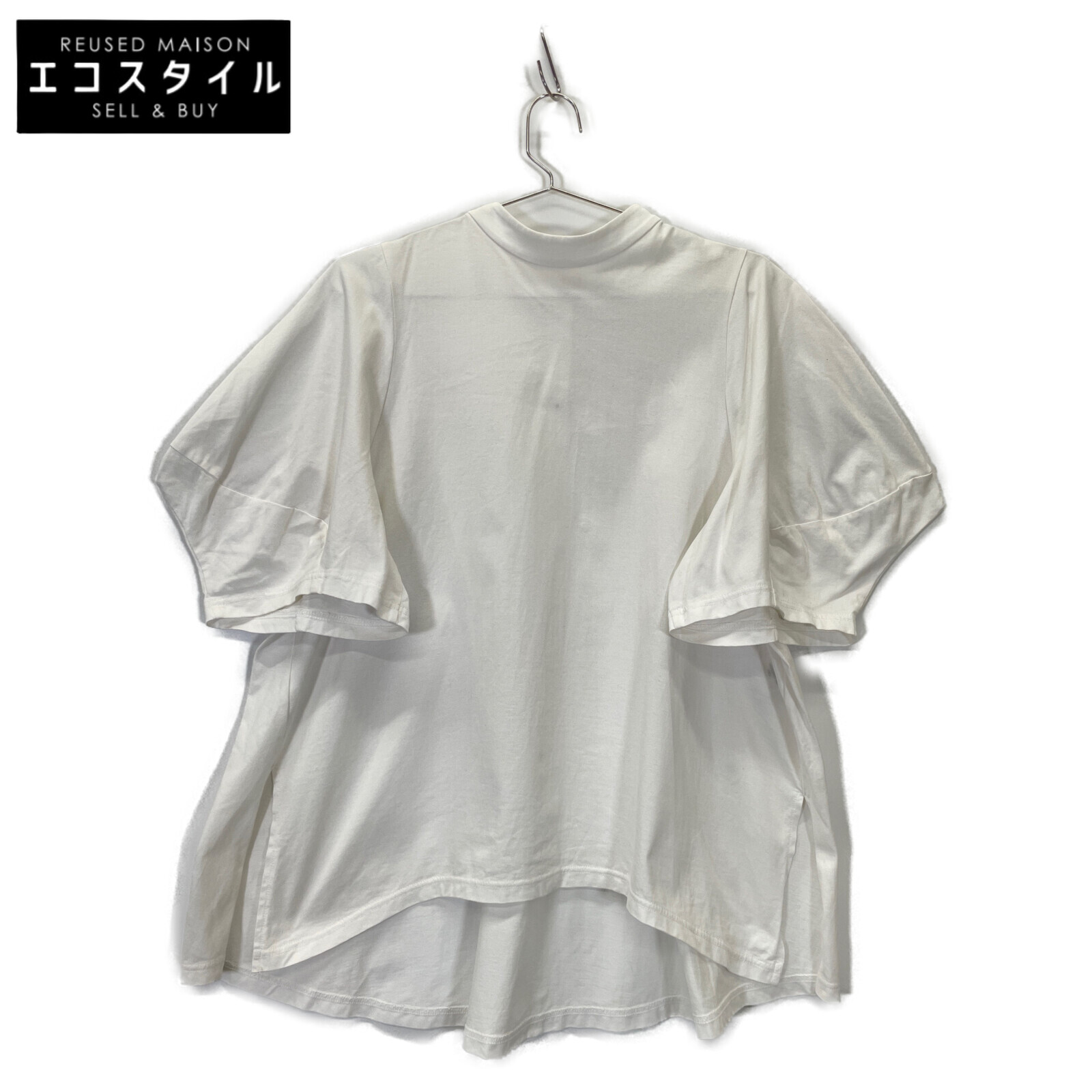 ENFOLD(エンフォルド) DECORATIVE WAVE T-SHIRT - COLDBECK