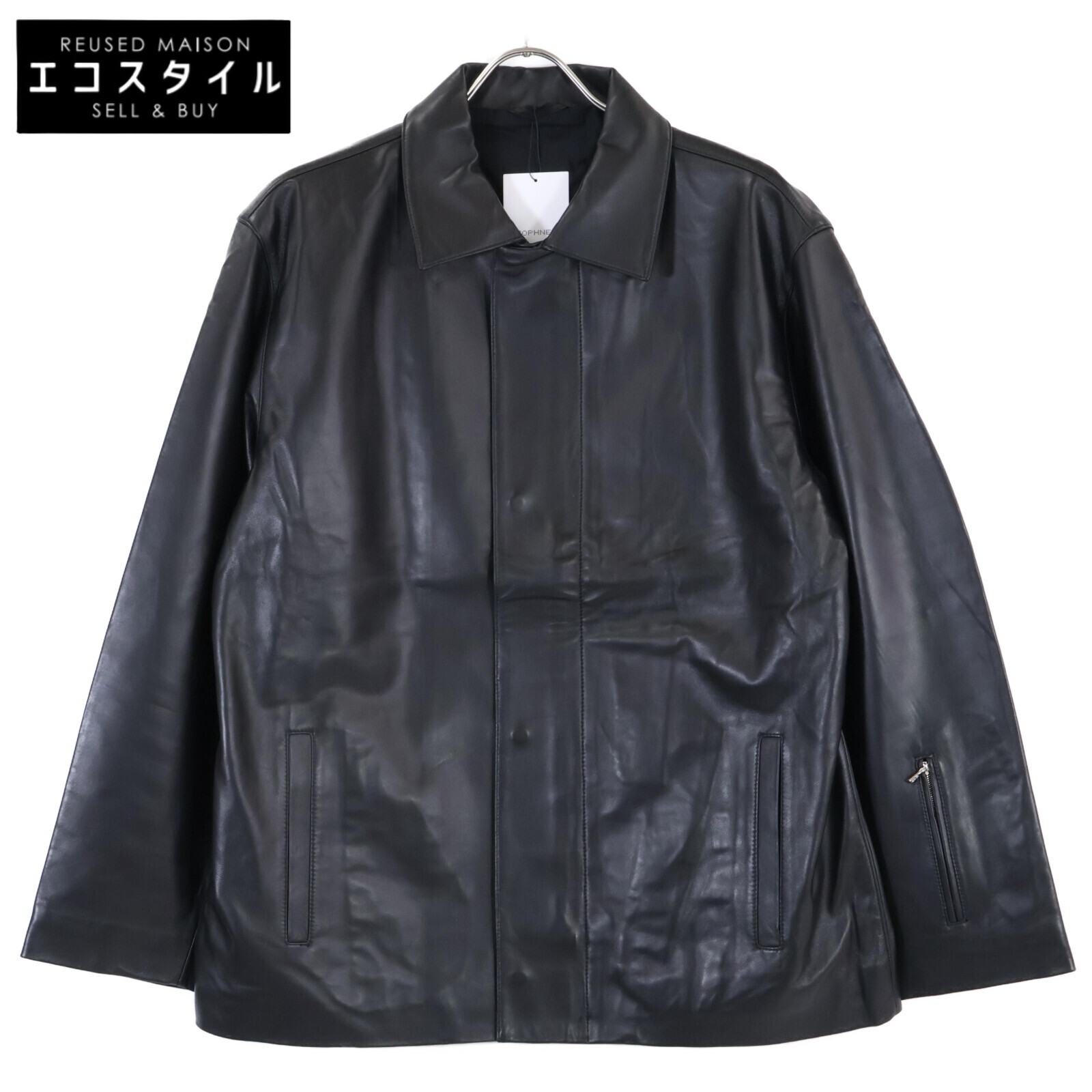 SOPHNET. 羊革ライダースジャケット　Mサイズ STUDIOUS WC619Y ステュディオス AOYAMA LEATHER 羊革