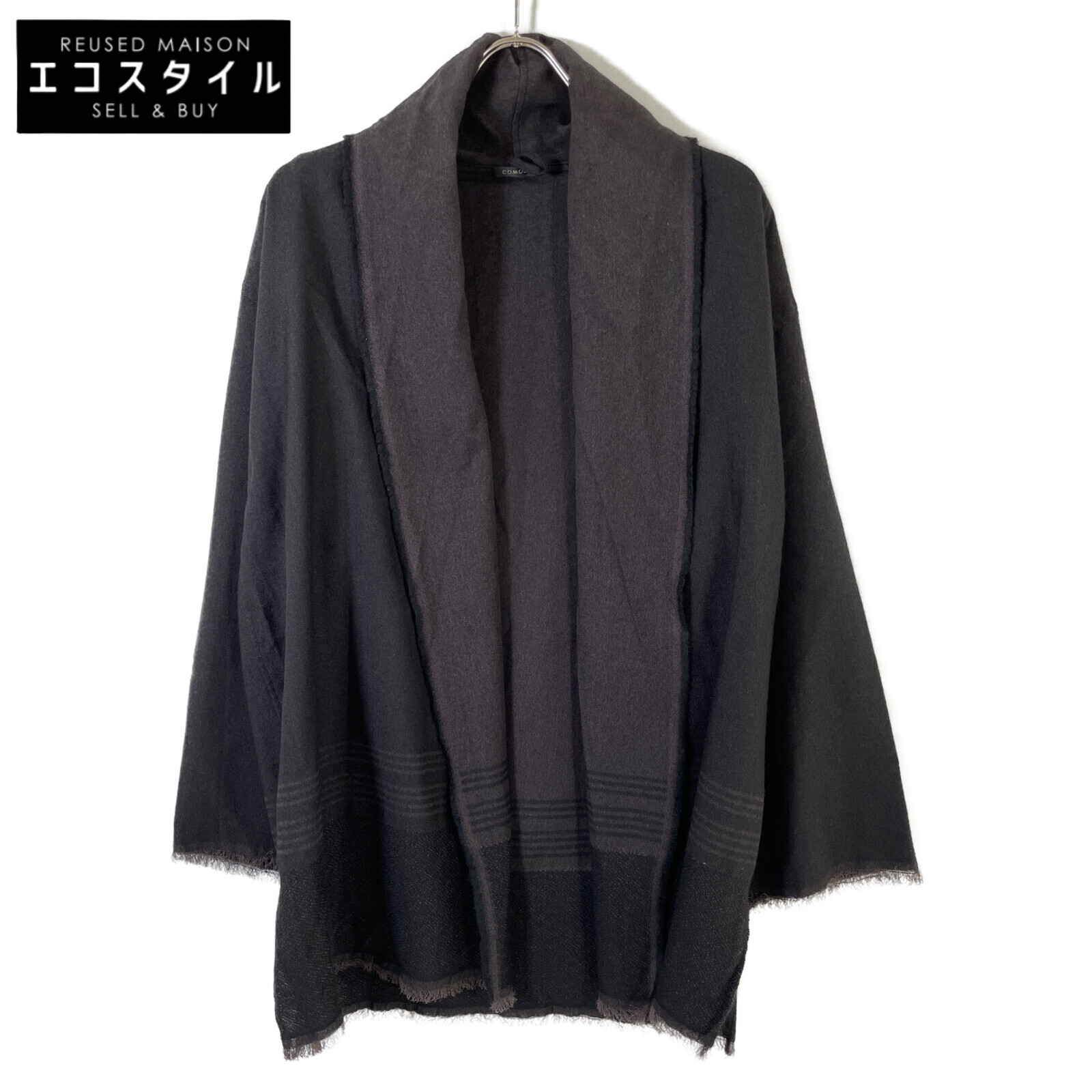 comoli 21AW ウールストール U03-07004 楽天市場】【中古】COMOLIウール ストール U03-07004 濃紺【価格
