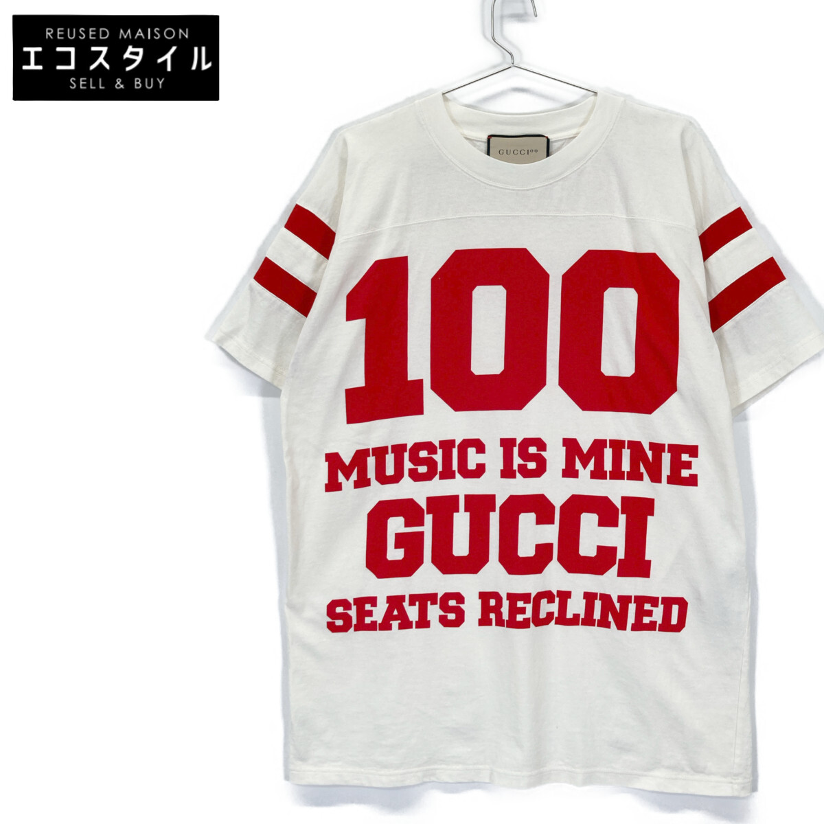 [美品]GUCCIグッチ　レディース TシャツM Amazon | (グッチ) GUCCI レディース トップス Tシャツ Logo Tee