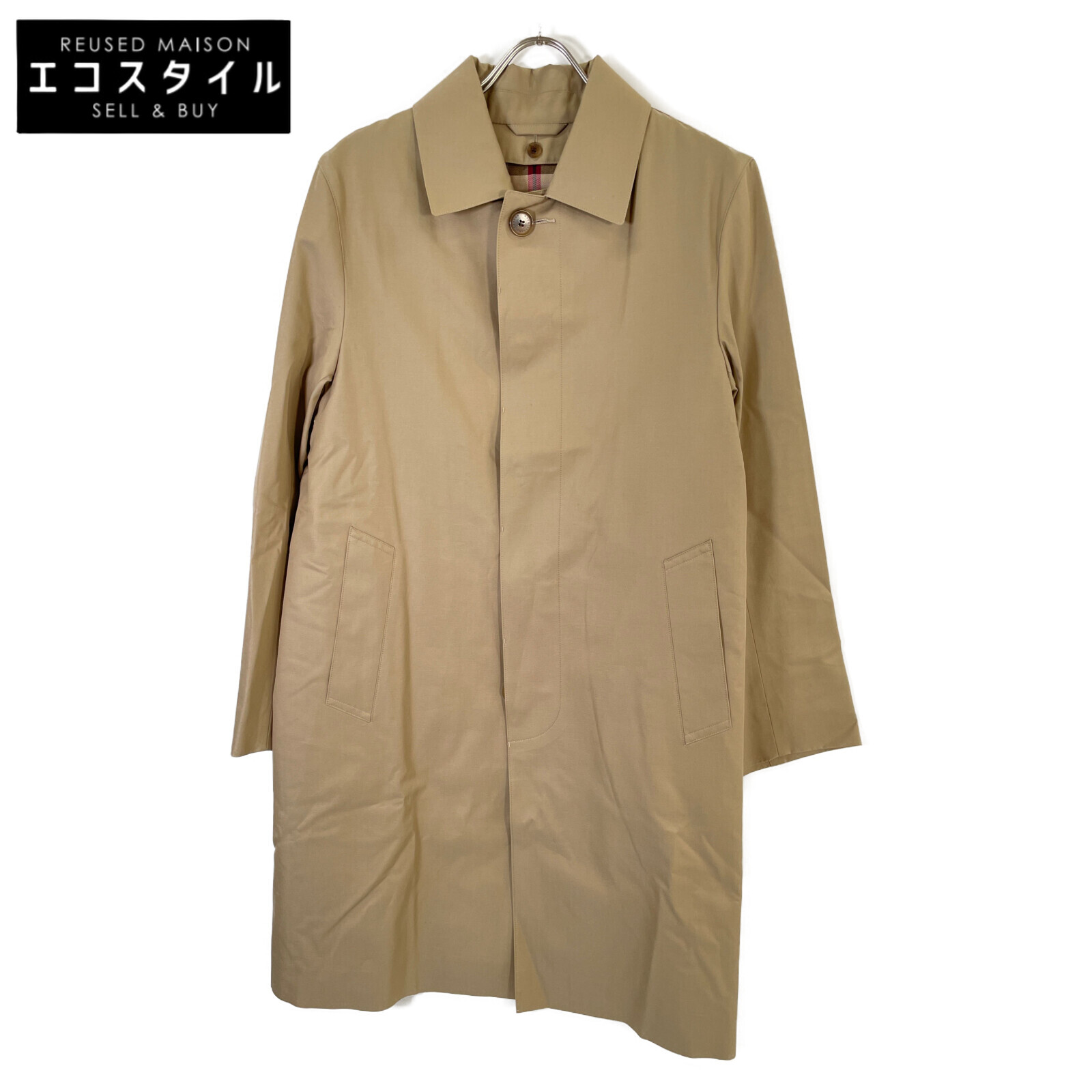マッキントッシュ ロンドン　ステンカラーコート DUNFORD】【Loro Piana Fabric】ウールツイルステンカラーコート