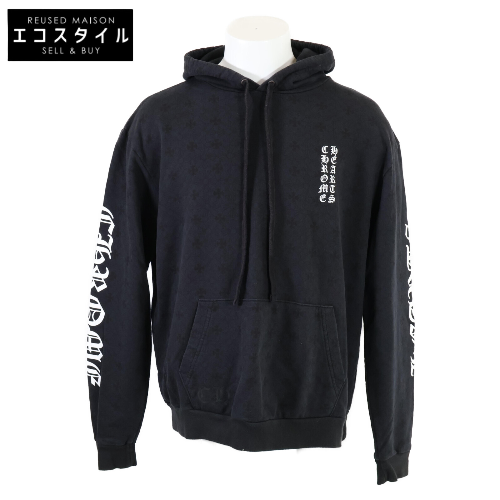 楽天市場】クロムハーツ ホースシュー バックプリント ジップアップ