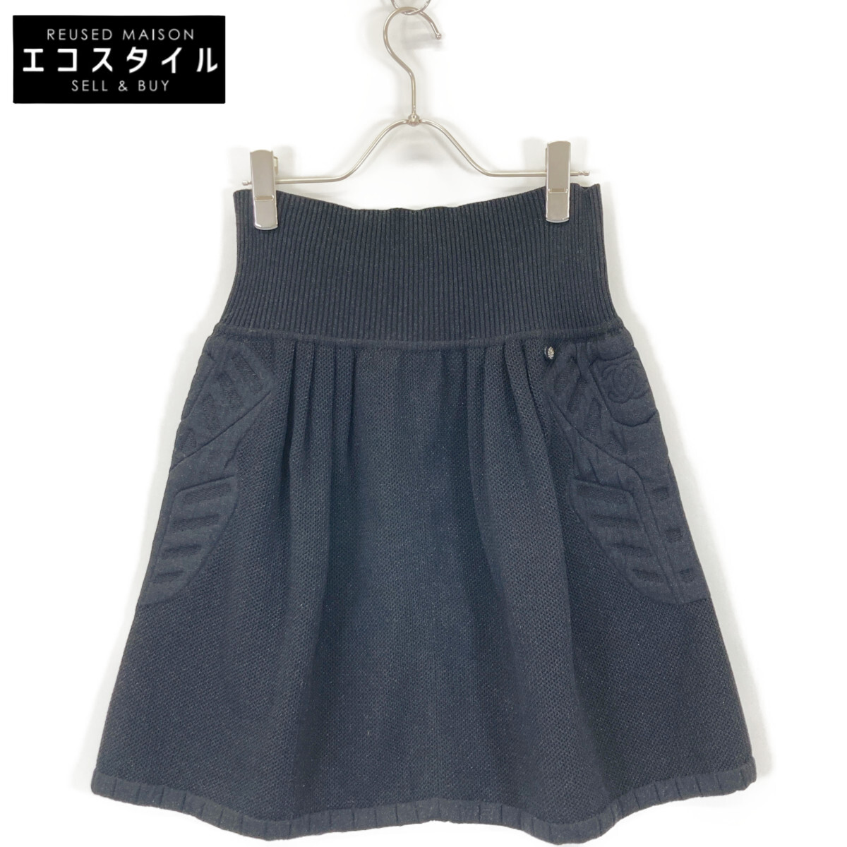 楽天市場】CHANEL シャネル ホワイト P60739 ココマーク ニット  