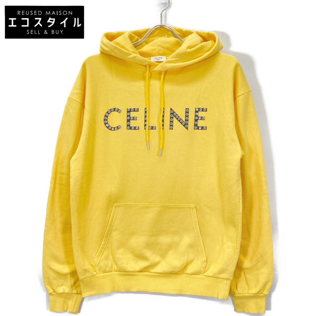 楽天市場】CELINE 2022SS Hoodie in Cotton Fleece with Studs