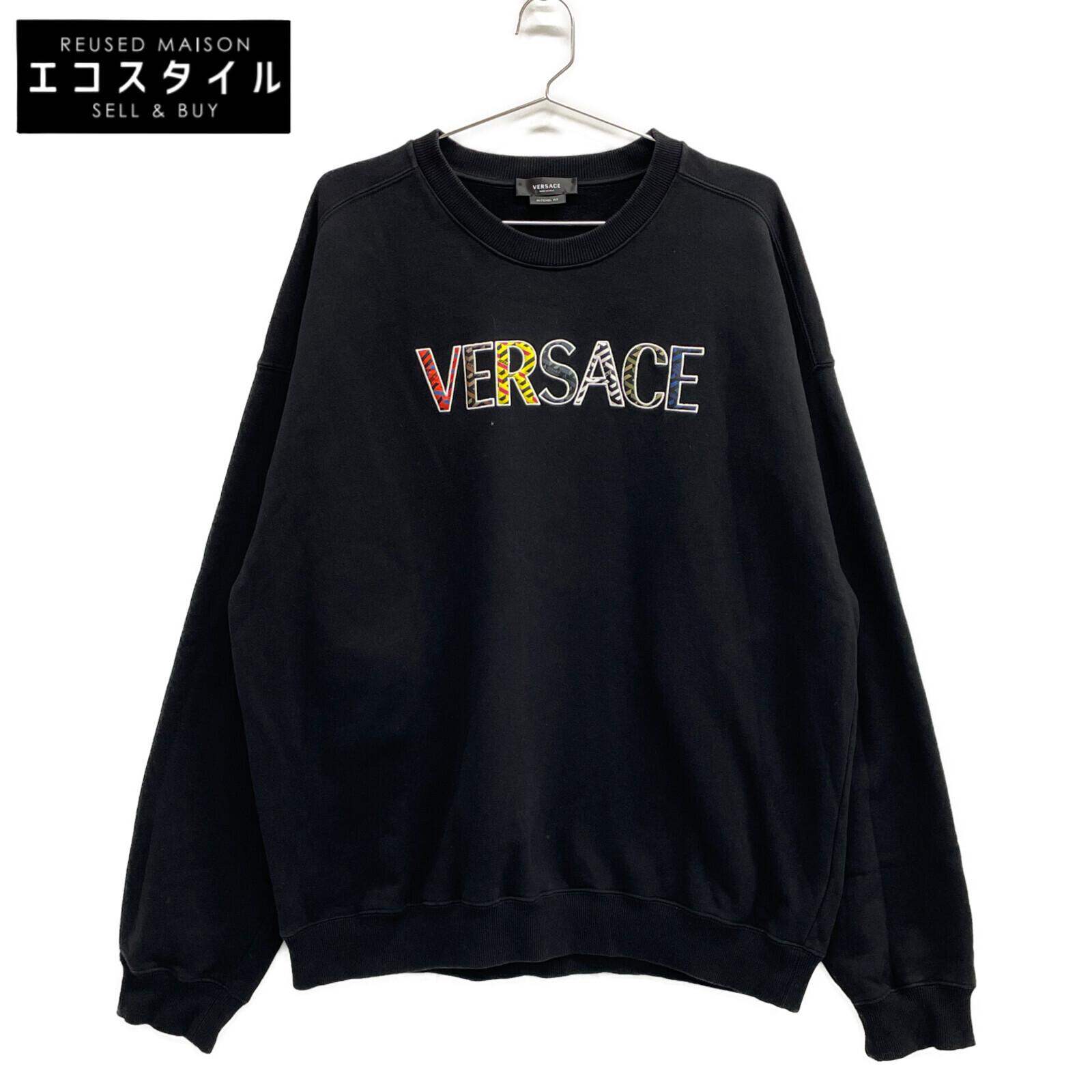 VERSACE ゴールドロゴ トレーナー ve-nakanuki-to-3.jpg