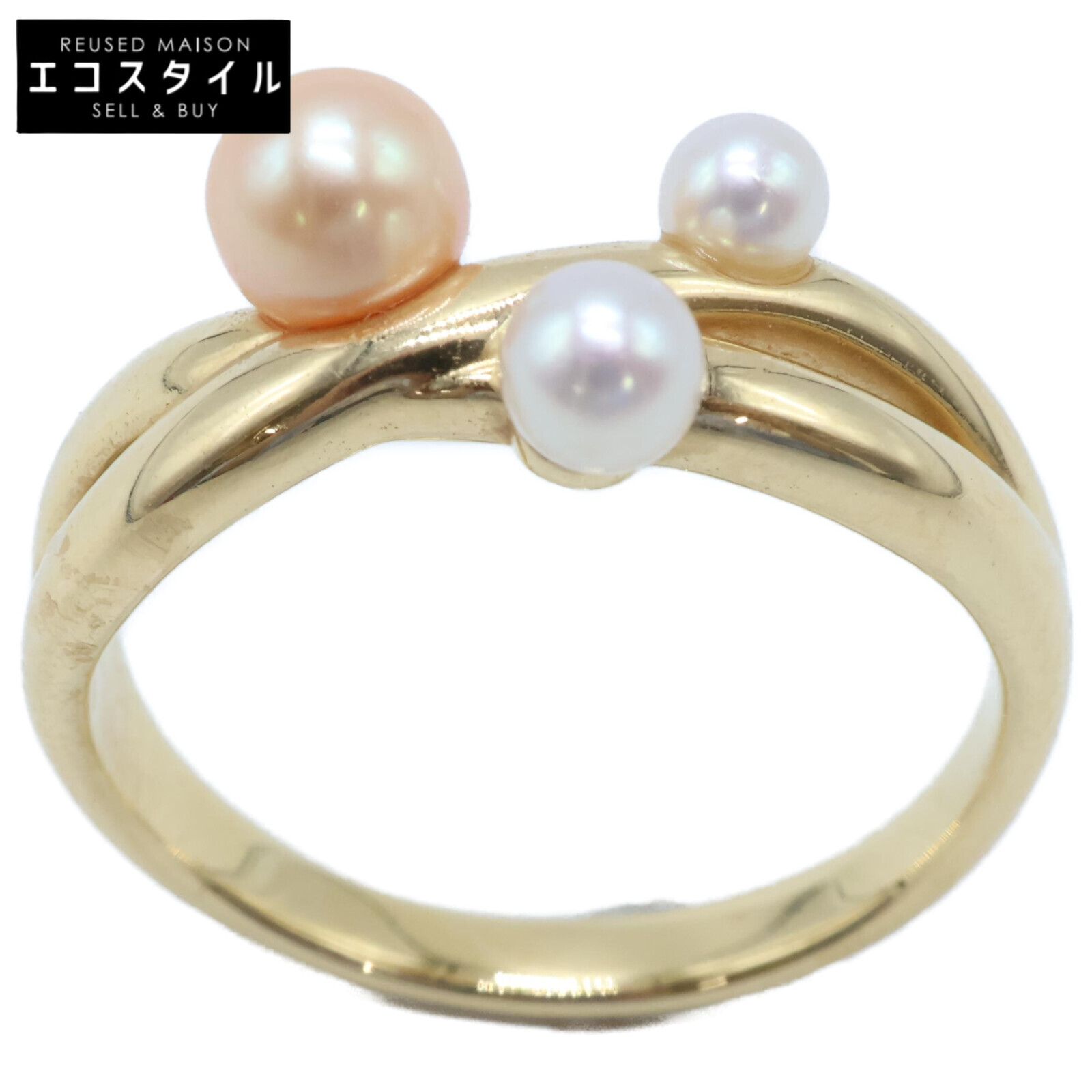 タサキ リキッドスカルプチャー パール リング 14号弱【21952】 楽天市場】タサキ TASAKI マベ パール リキッドスカルプチャー