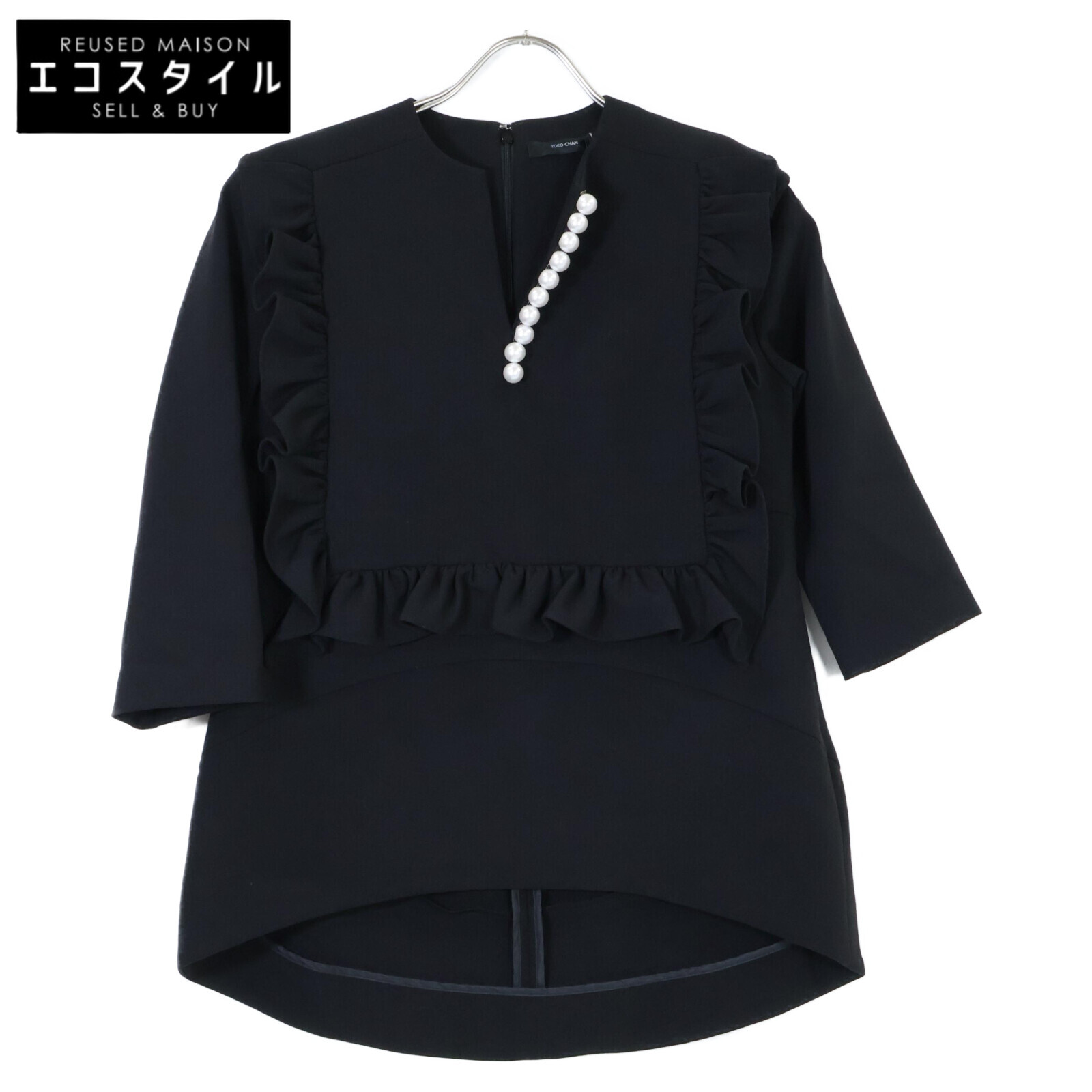 Yoko Chan 新品　yokochan Aラインカットソー Black 36 174220341.jpeg?cmsp_timestamp=