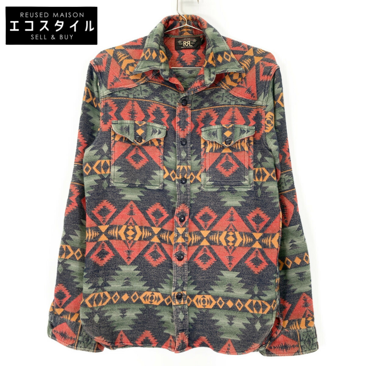 楽天市場】【中古】RRL 21SS 総柄半袖シャツ ALOHA CAMP SHIRT