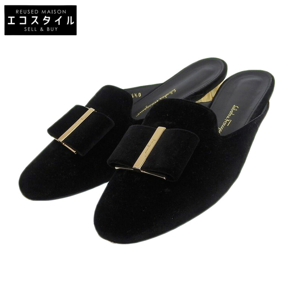 楽天市場】［PR］【美品】FERRAGAMO フェラガモ ヴァラ フラット