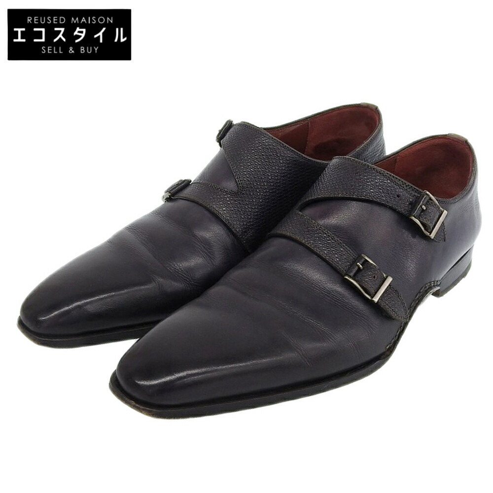 【美品】 MANEBU　 チロリアン　レザー 美品】 MANEBU チロリアンレザー