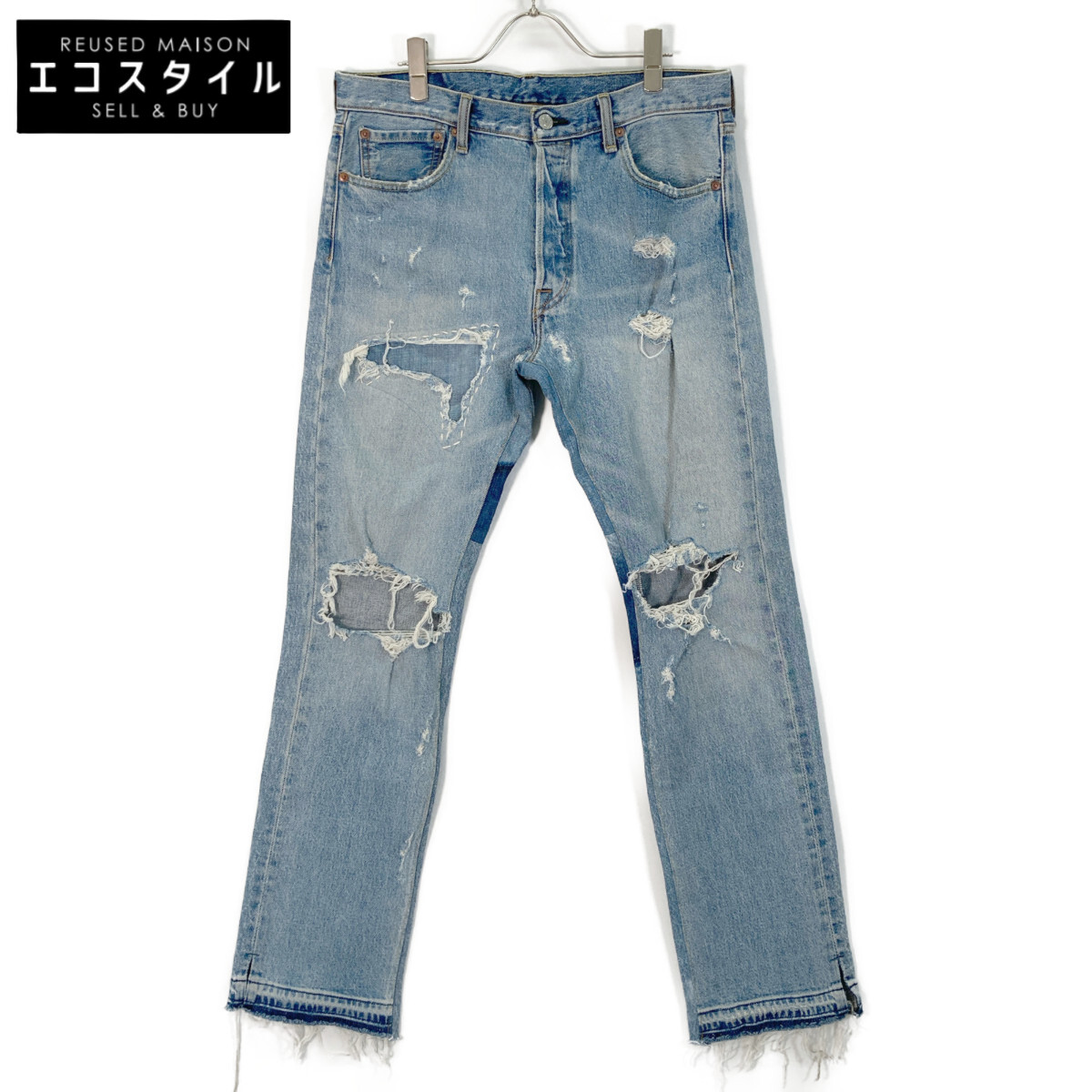 READYMADE × DENIM TEARS フレアスウェットパンツ M READYMADE x DENIM TEARS COTTON WREATH SWEAT FLARE PANTS
