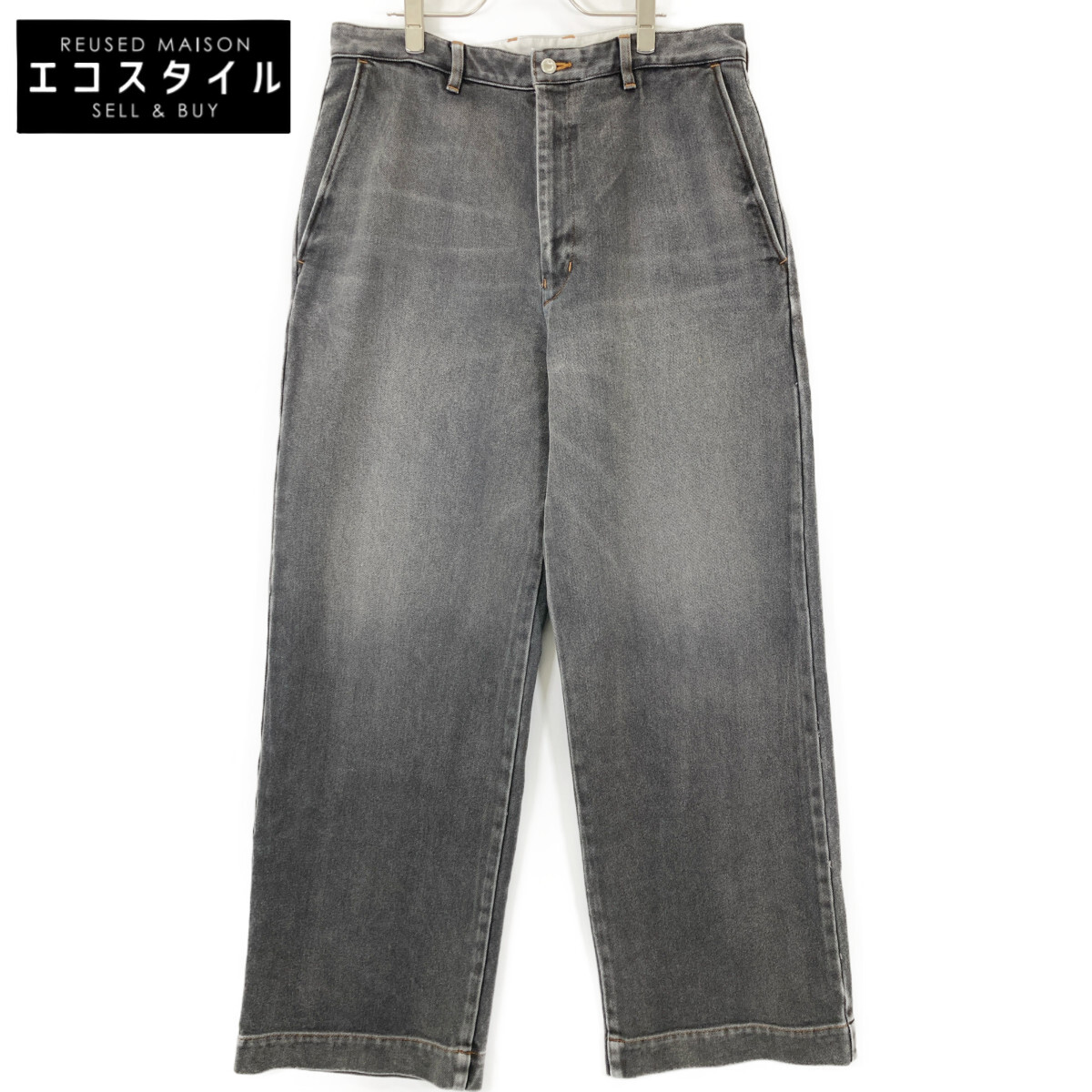 N.HOOLYWOOD エヌハリウッド ブラックデニム 231-CP01 peg N.HOOLYWOOD Black denim jeans 231-CP01 peg Mr. Hollywood