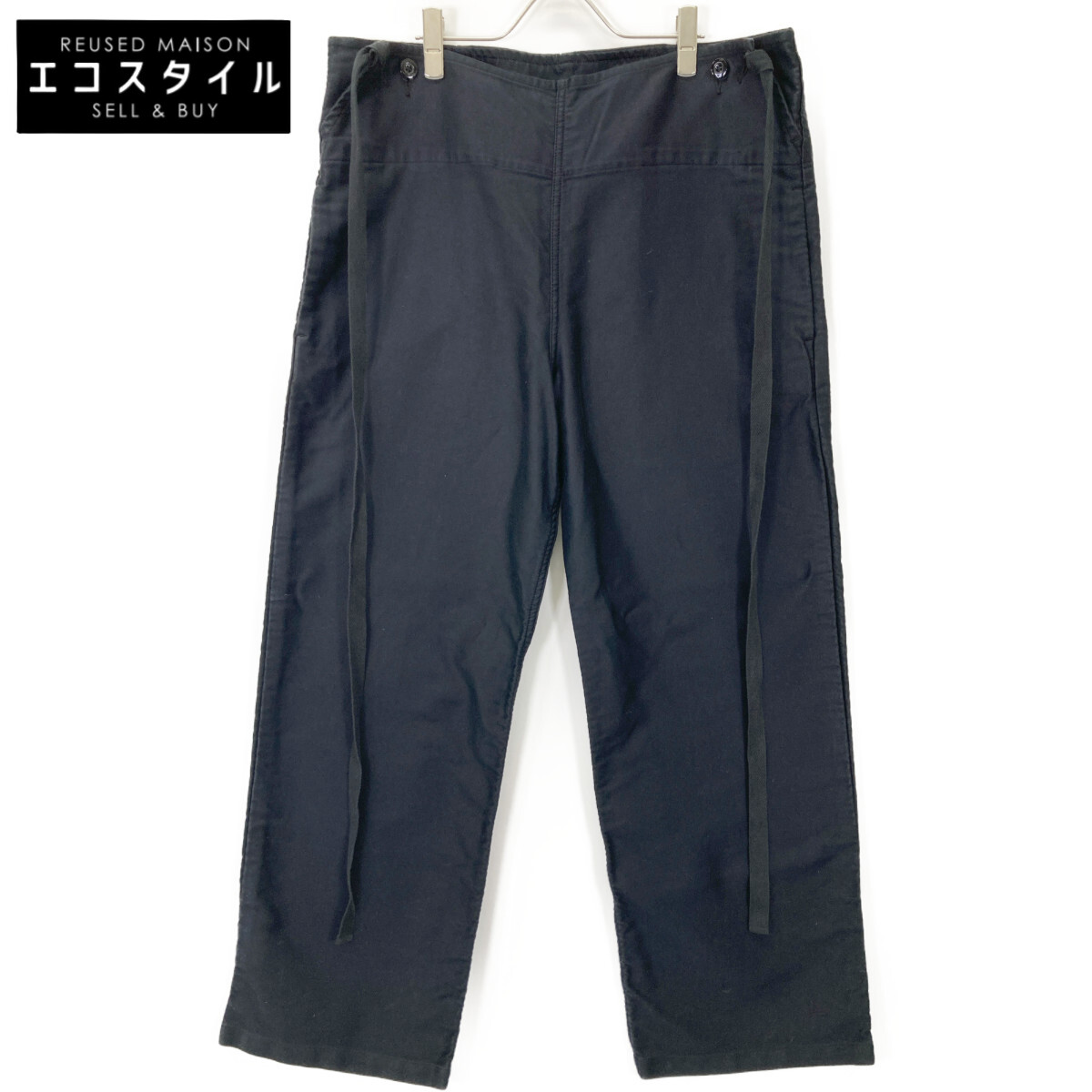 OUTIL M47 レショップ別注 ブラックインディゴリネン サイズ22 outil M47 レショップ別注 ブラックインディゴリネン サイズ22