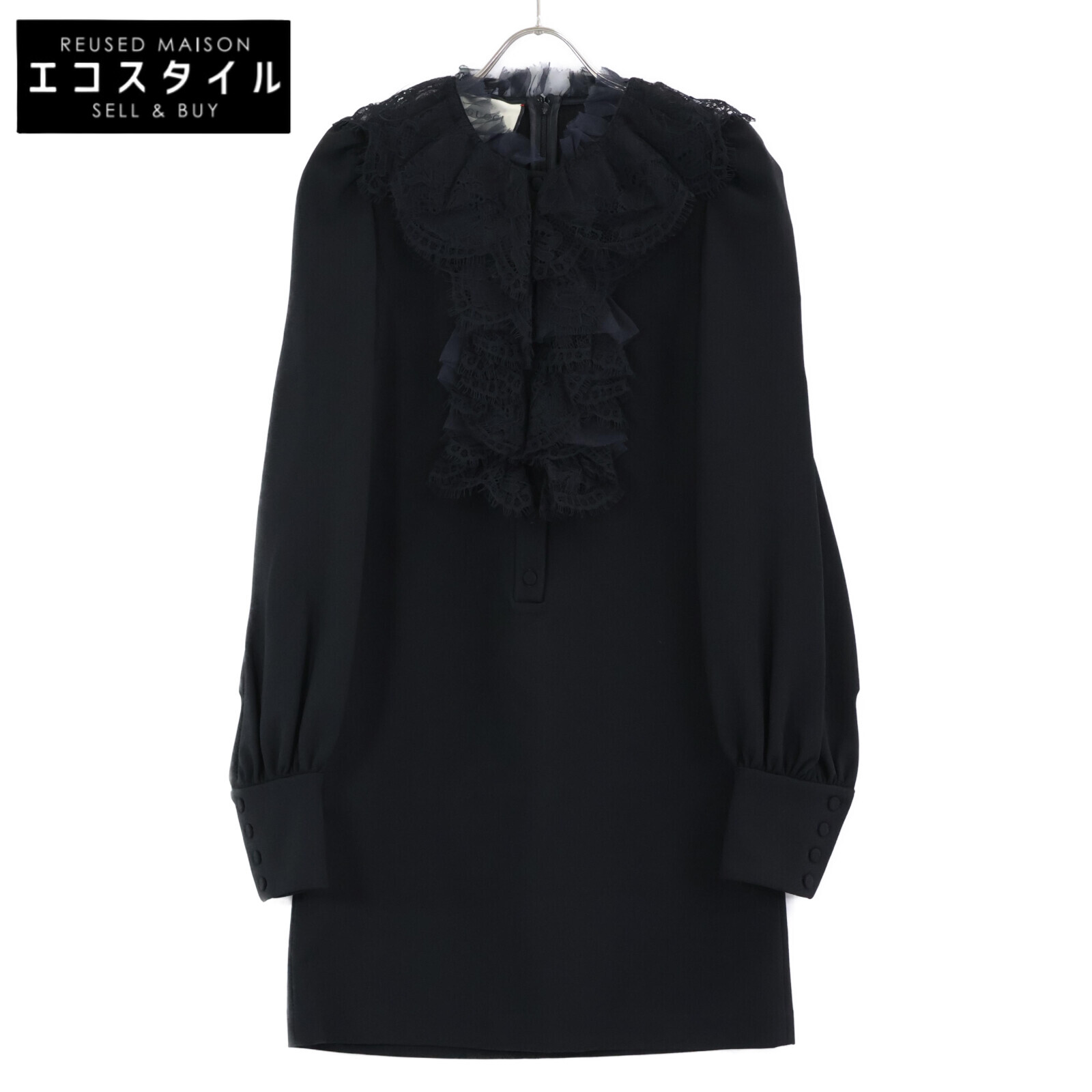 楽天市場】【新品同様】グッチ シェリーライン ポロレース コットン