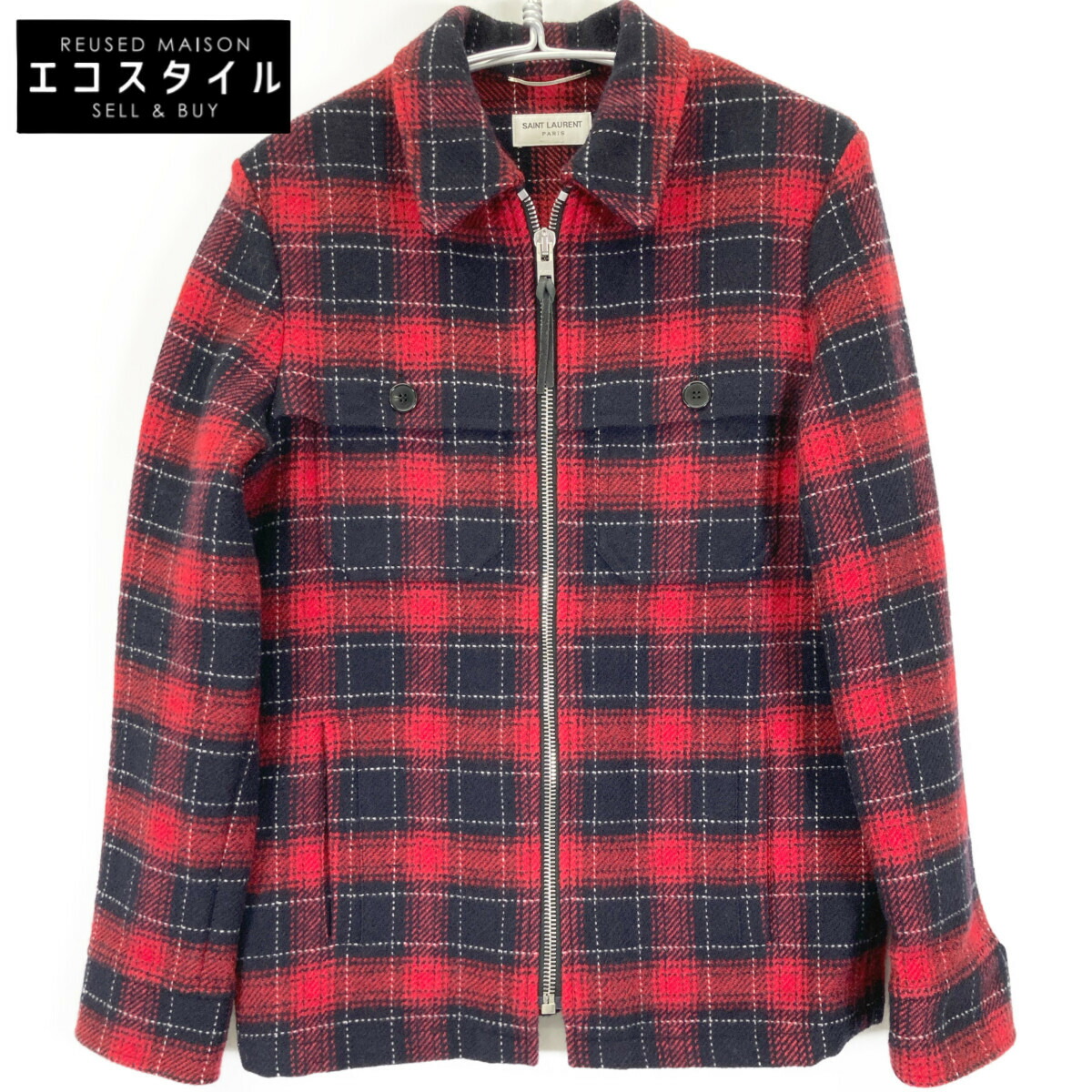 サンローランパリ　テディジャケット 36 SAINT LAURENT (サンローラン) TEDDY JACKET (テディジャケット