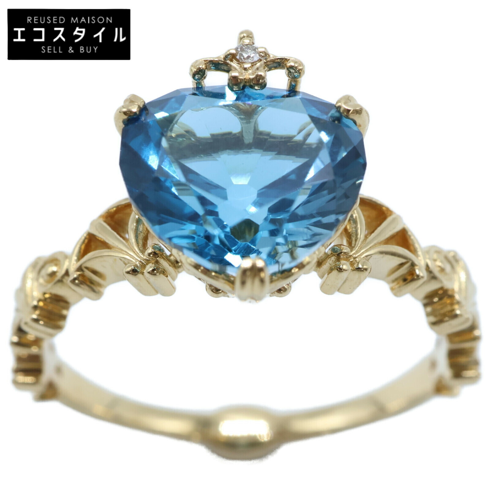 ヤーネス　色石リング　刻印無し　10ｇ 楽天市場】J.YANES(ヤーネス) 天然ブルートパーズゴージャス
