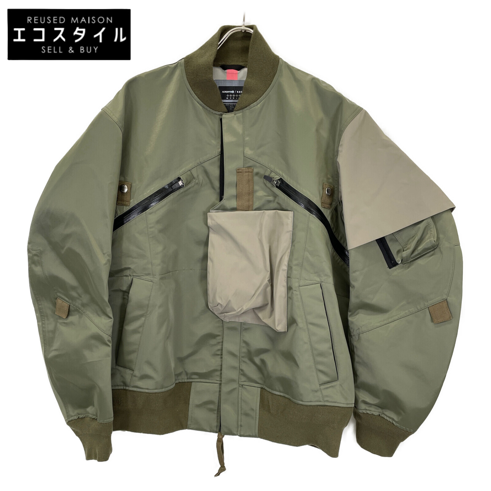 楽天市場】Sacai サカイ ジャケット ACRONYM アクロニウム