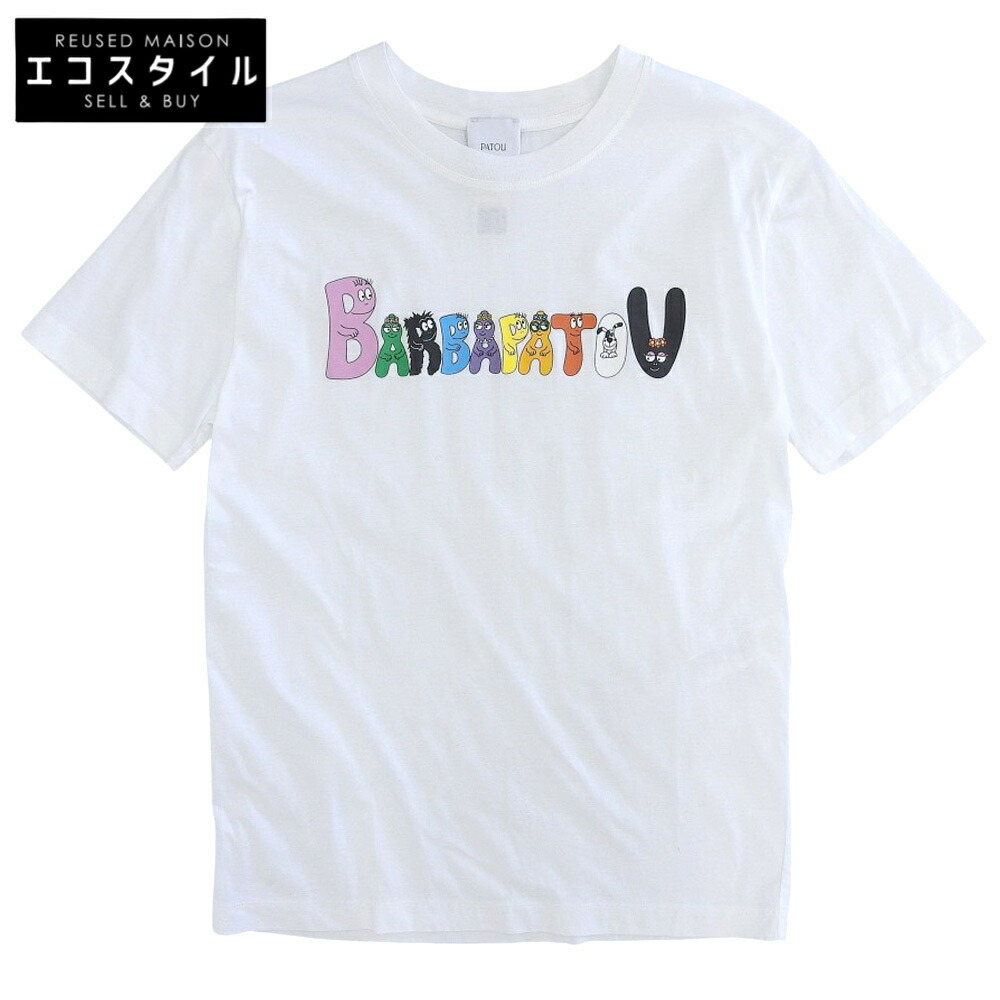美品♪PATOU×BARBAPAPAコラボＴシャツＳサイズ PATOU - 美品♪PATOU×BARBAPAPAコラボTシャツSサイズの通販 by