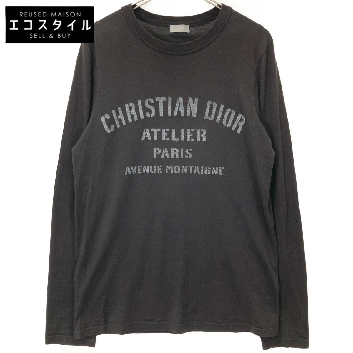 Dior ブラック ラインストーン ロゴ 長袖トップス 楽天市場】【完売】ディオールオム DIOR HOMME メンズ トップス