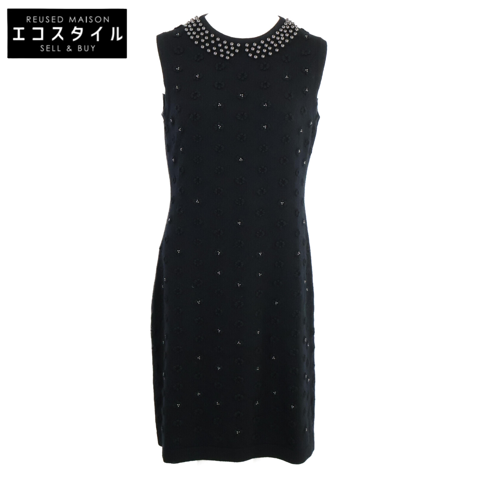 Chanel ノースリーブミニワンピース ブラック Chanel ノースリーブミニワンピース ブラック Chanel ノースリーブミニ